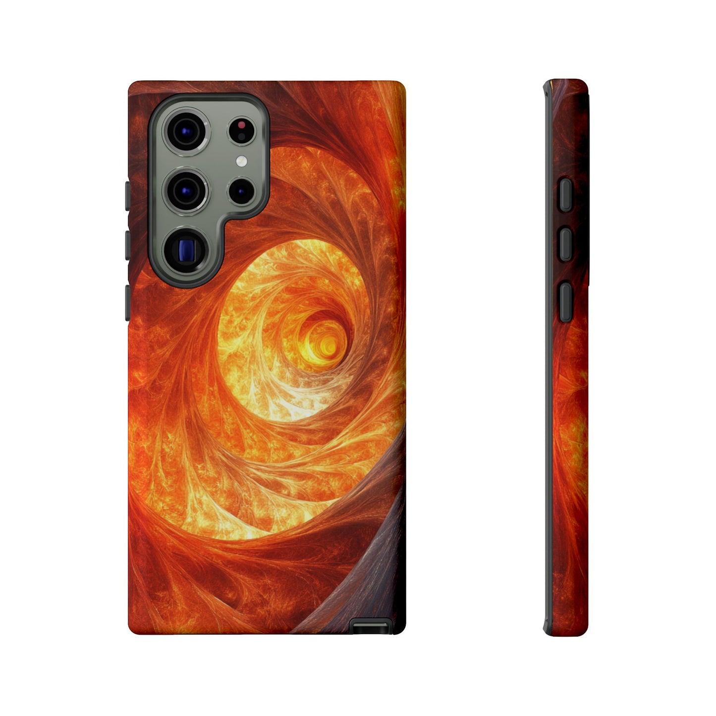 Fire Spiral - Tough Samsung Galaxy Case