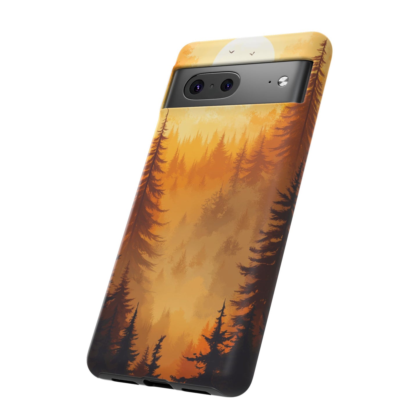 Golden Sunset Forest Phone Case - iPhone, Google Pixel, Samsung Galaxy