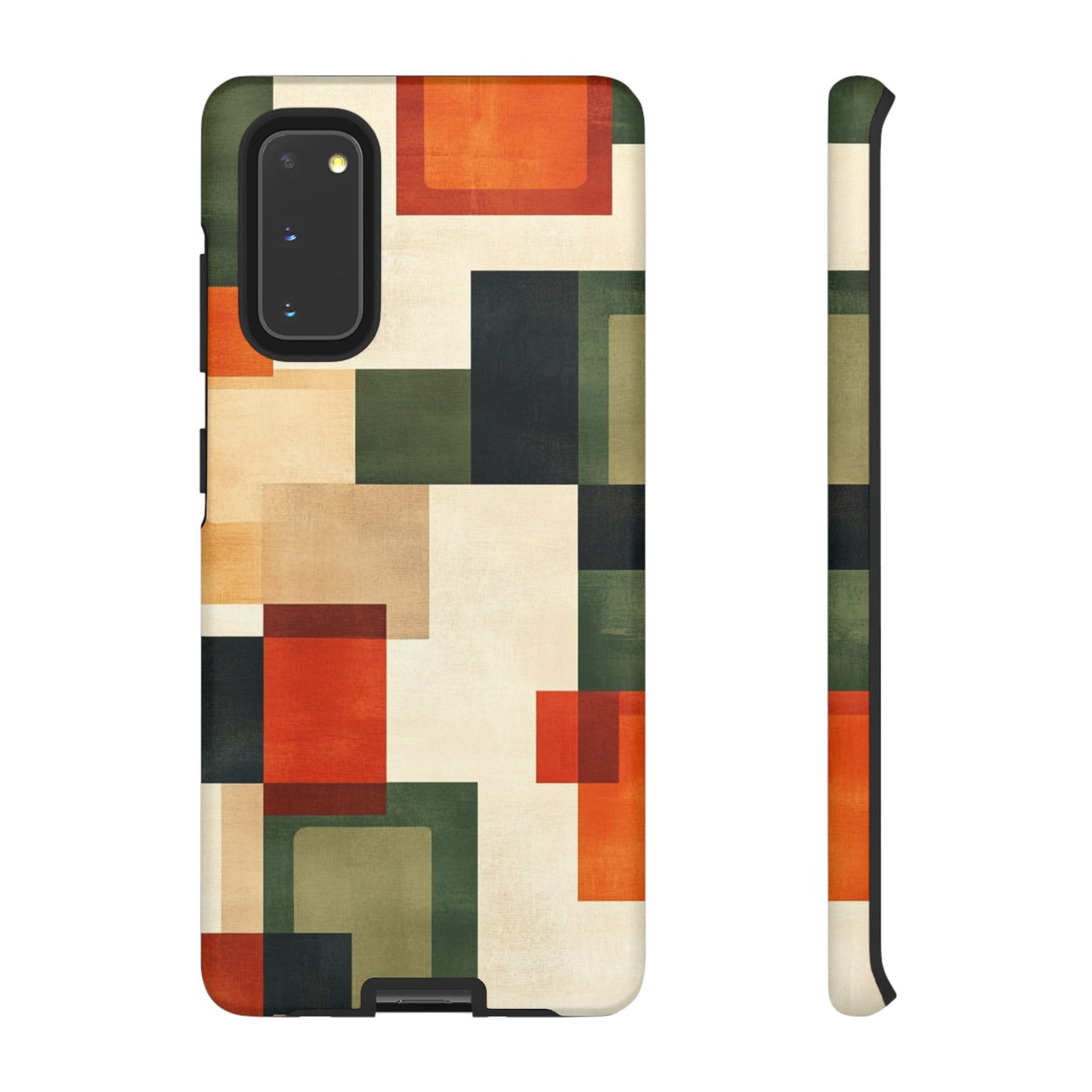 Mid-Century Modern Geometric Pattern Phone Case - iPhone, Google Pixel, Samsung Galaxy