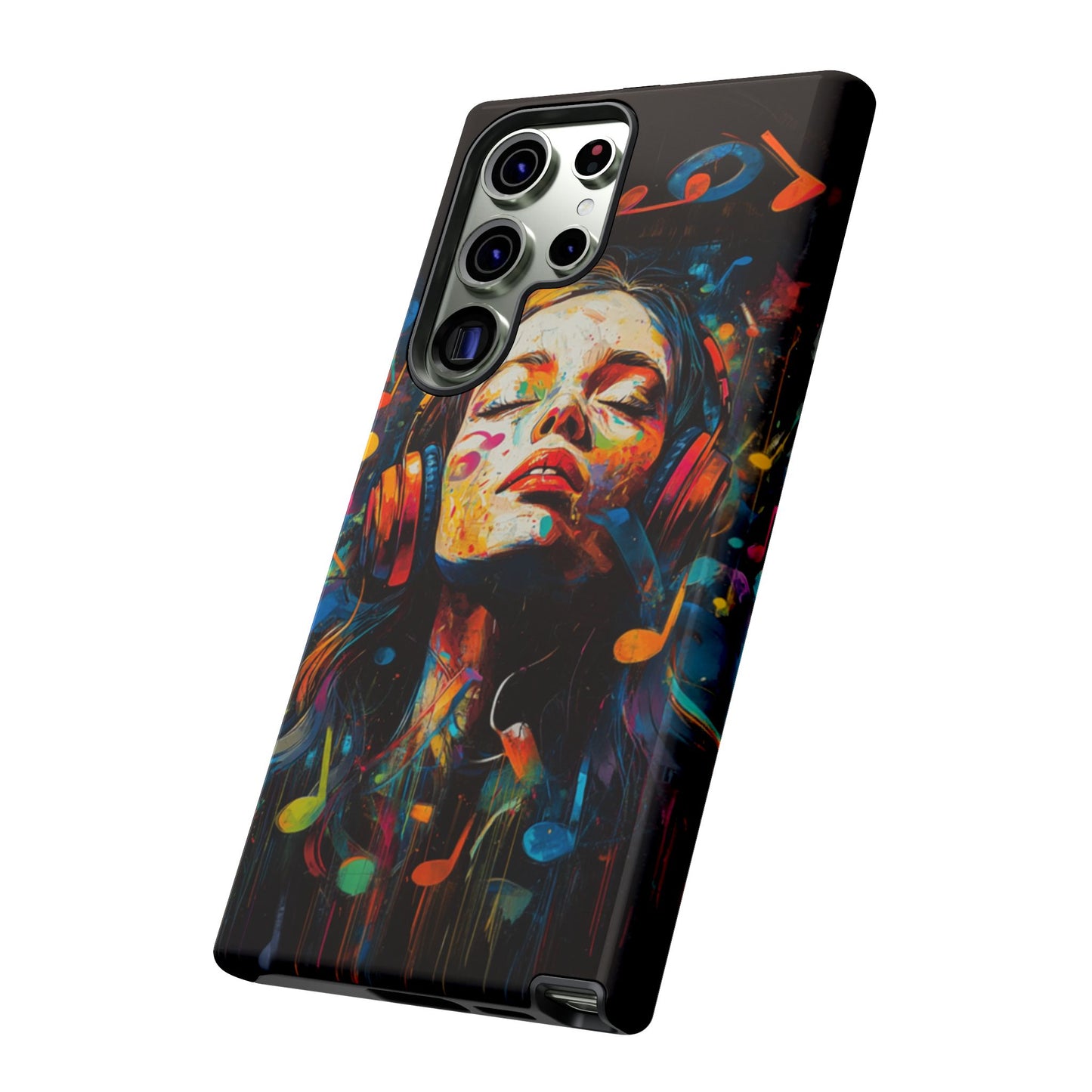 Vivid Musical Energy Graffiti Art Phone Case - iPhone, Google Pixel, Samsung Galaxy