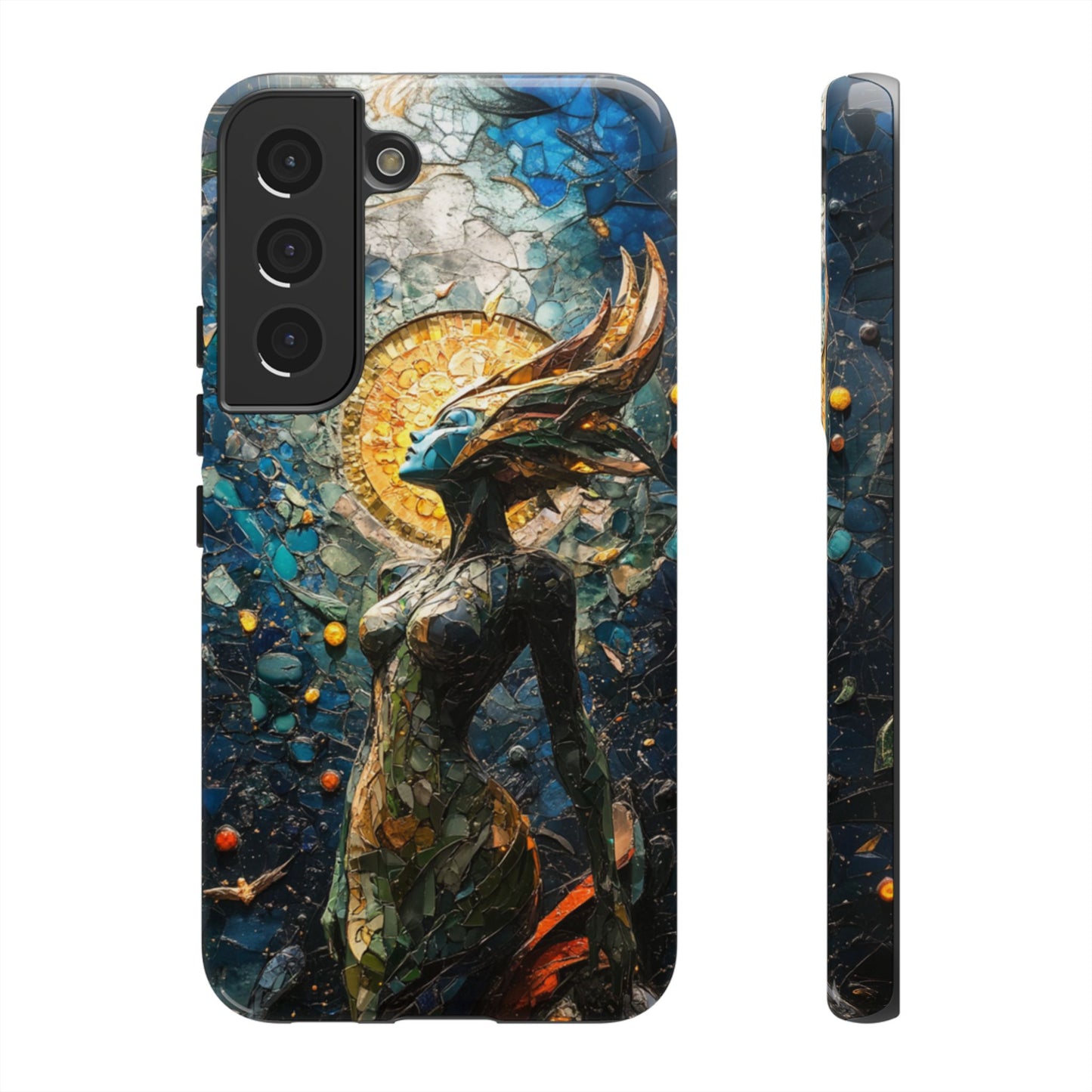 Stained Glass Goddess - Tough Samsung Galaxy Case