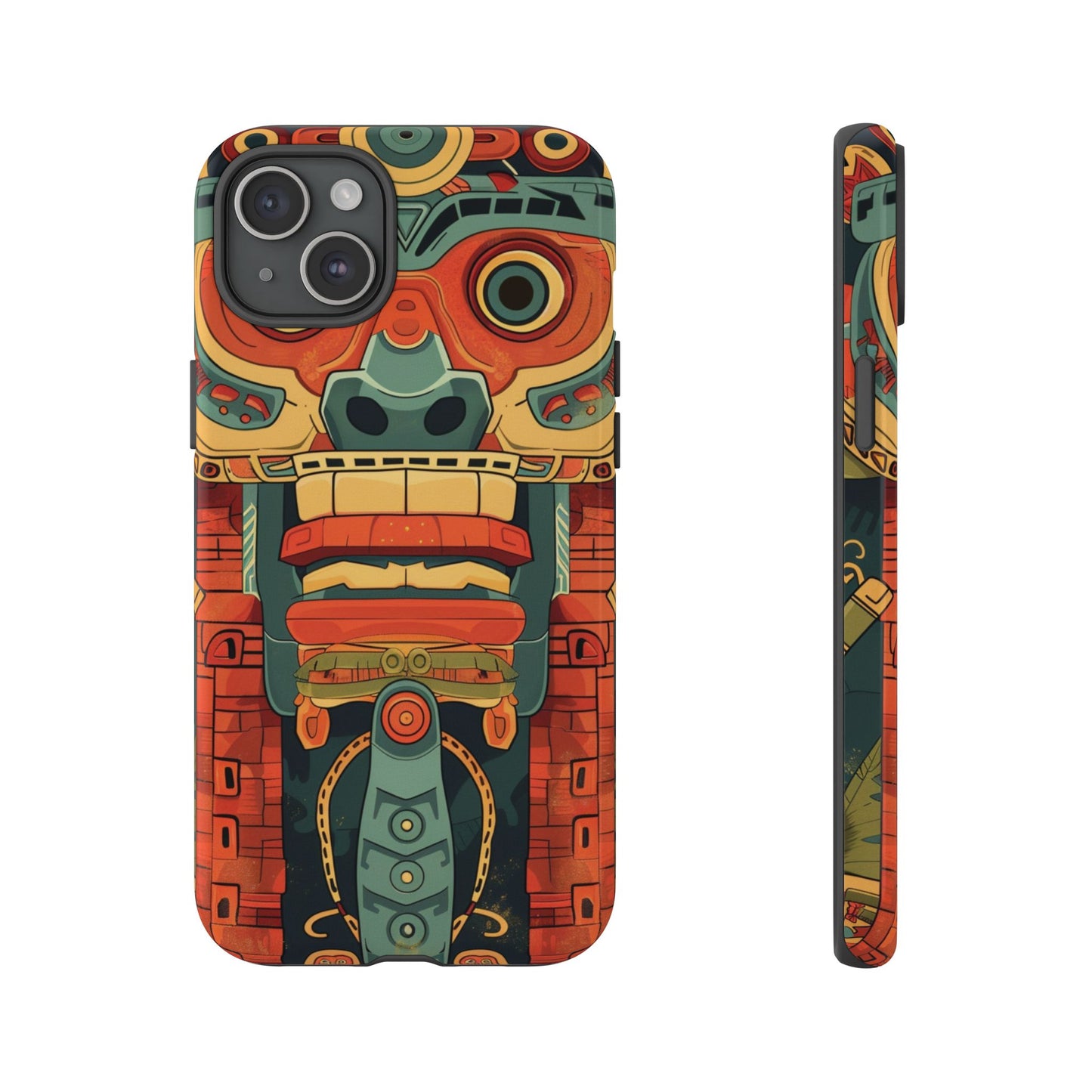 Vivid Ancient Glyphs Phone Case - iPhone, Google Pixel, Samsung