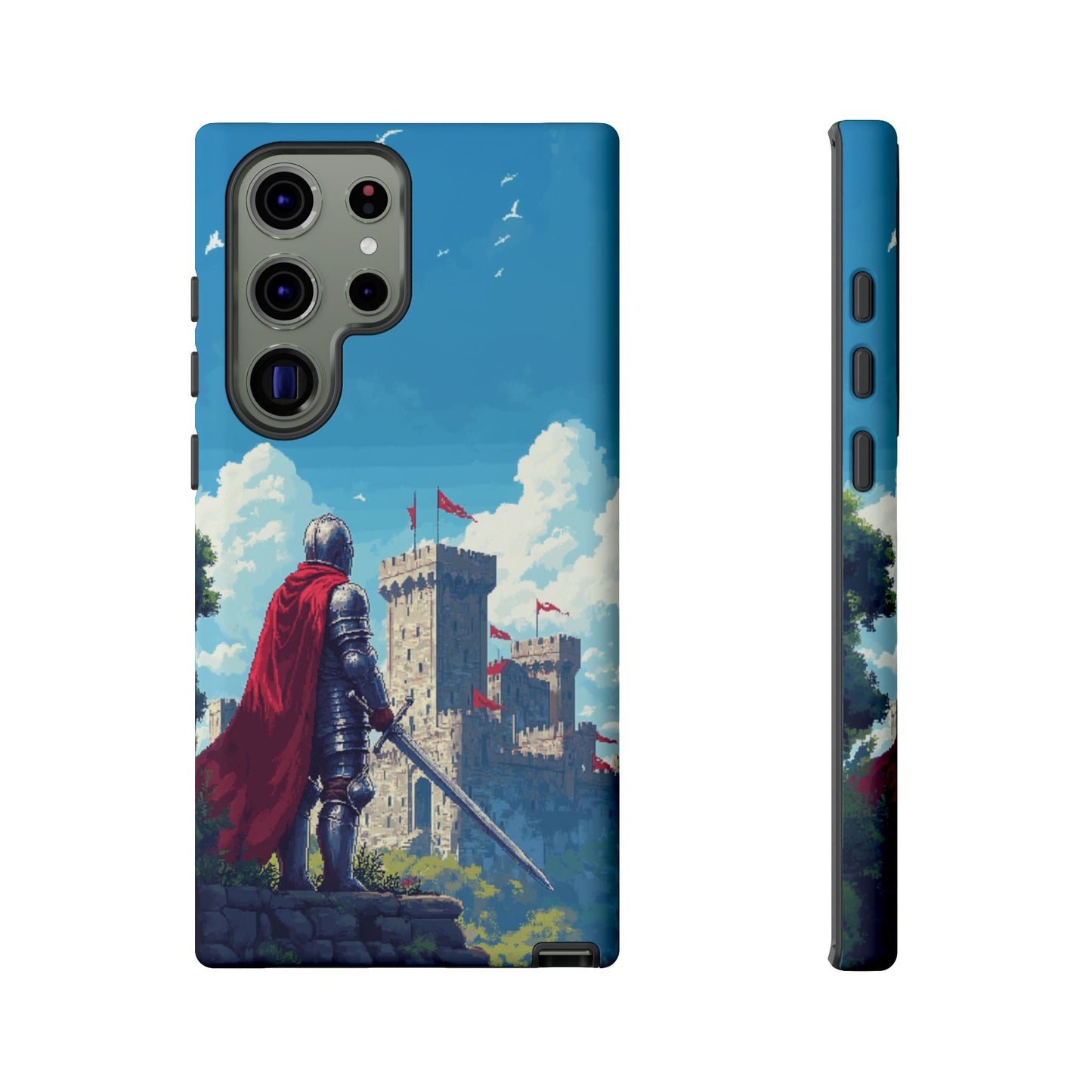 Pixel Knight Adventure Phone Case - iPhone, Google Pixel, Samsung Galaxy