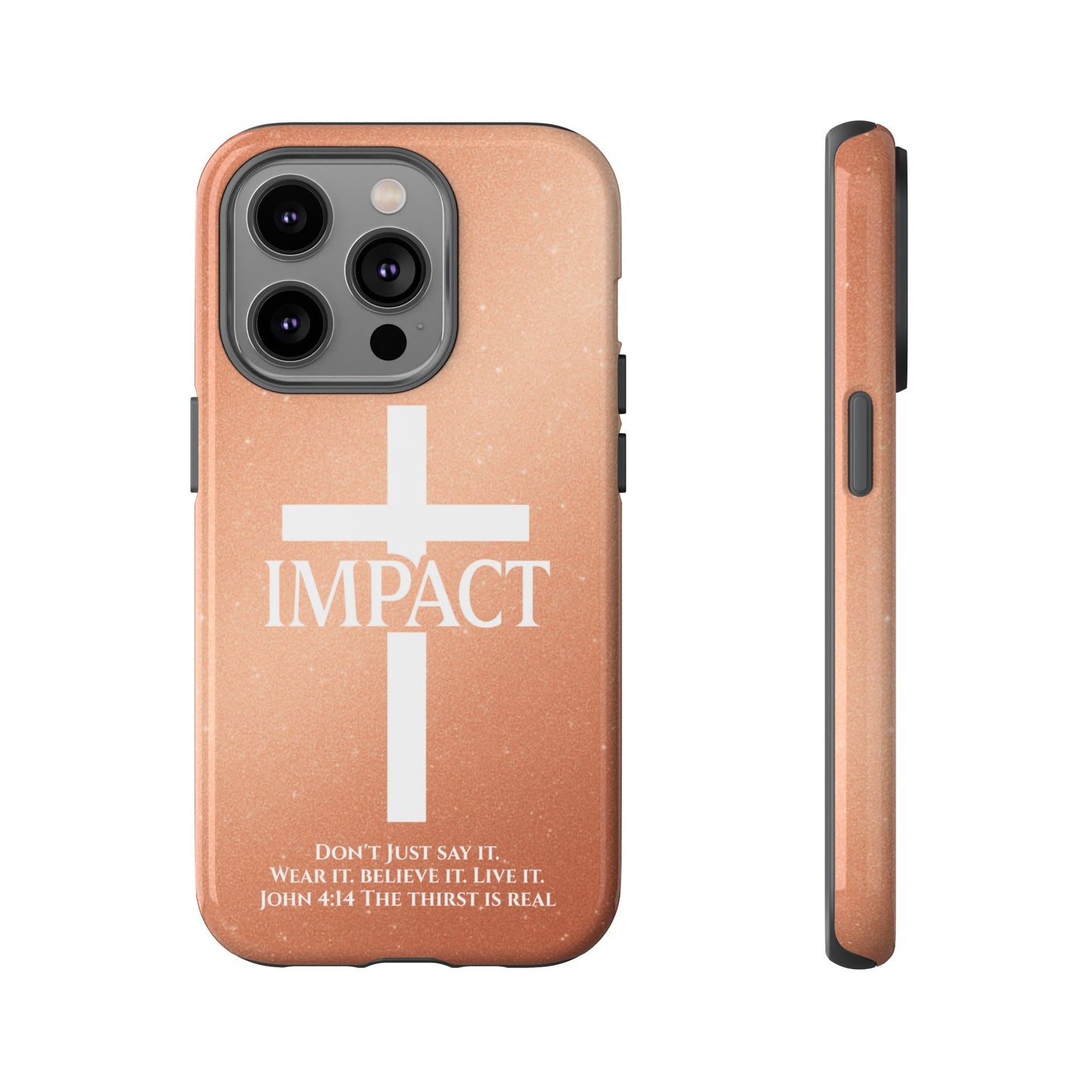 Impace Rose Gold - Tough iPhone Case