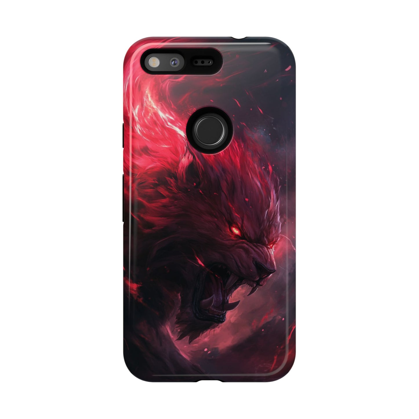Fiery Wolf Spirit – Tough Google Pixel Case