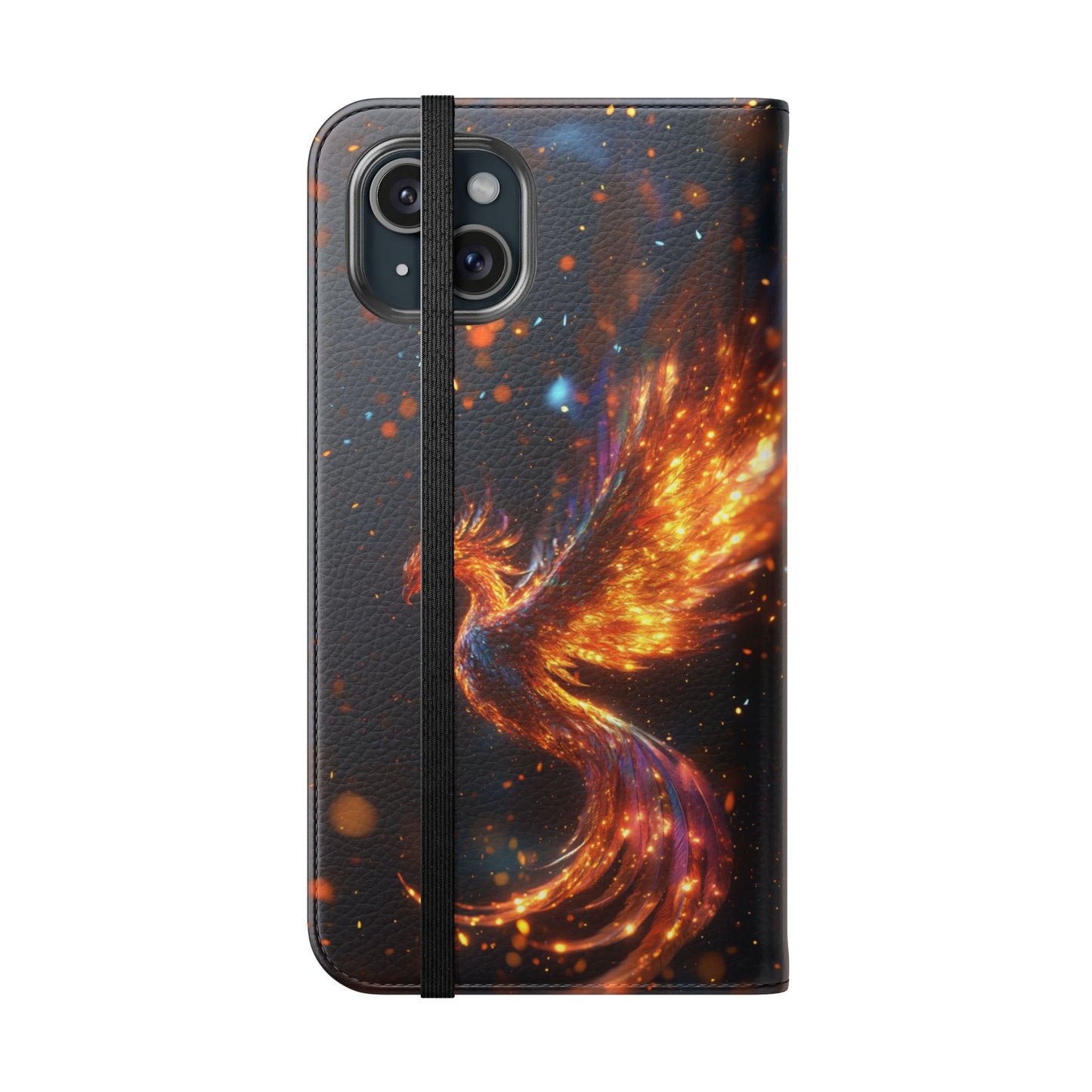 Cosmic Phoenix - Wallet Flip Case