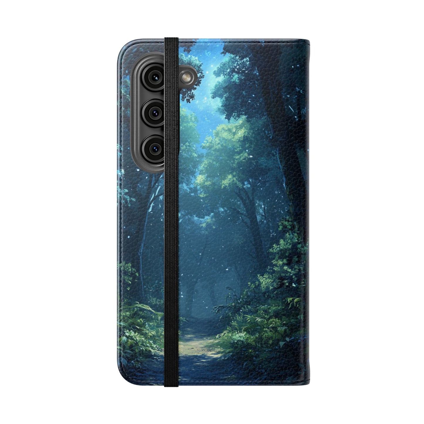 Mystical Forest Path - Wallet Flip Case