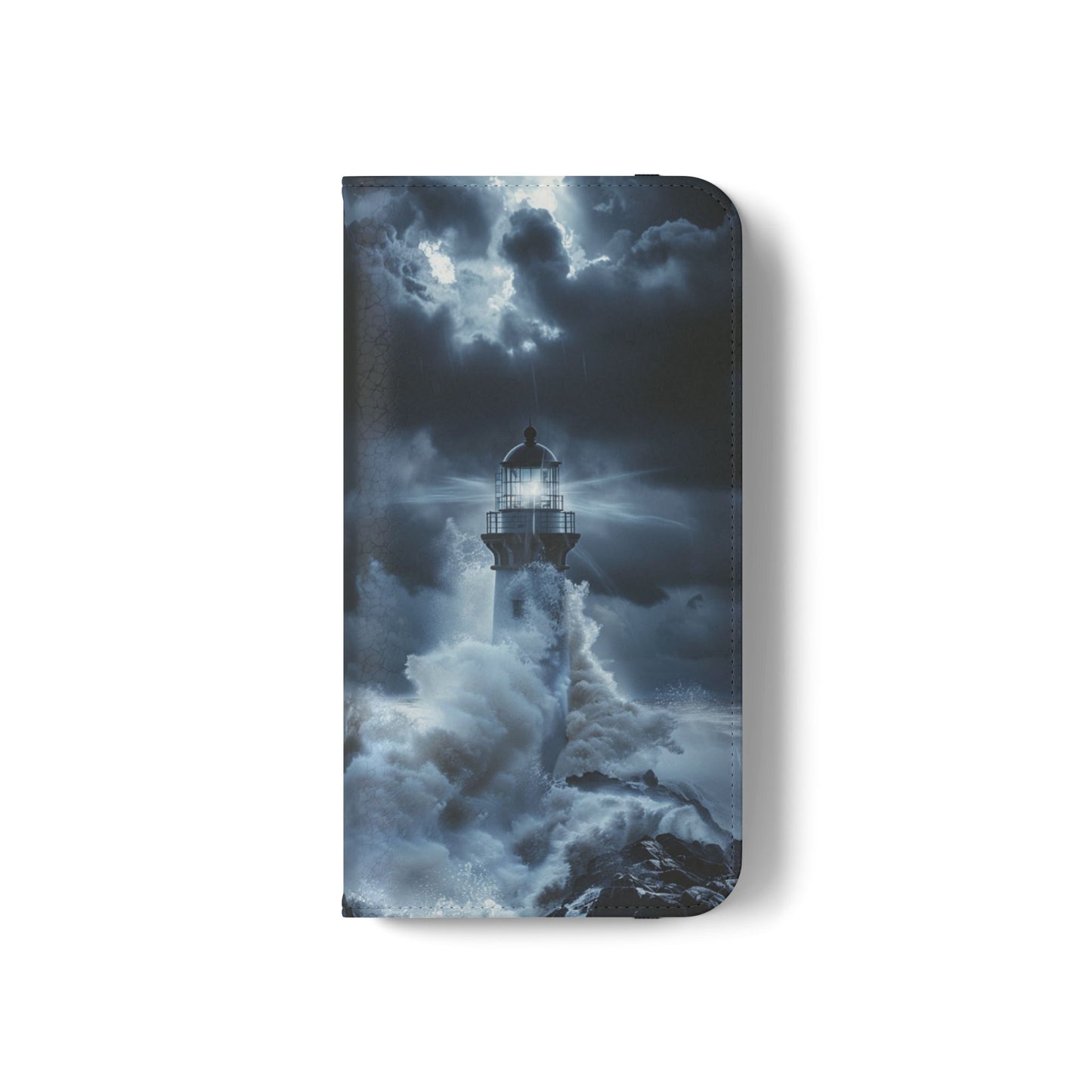Stormbound Lighthouse - Wallet Flip Case