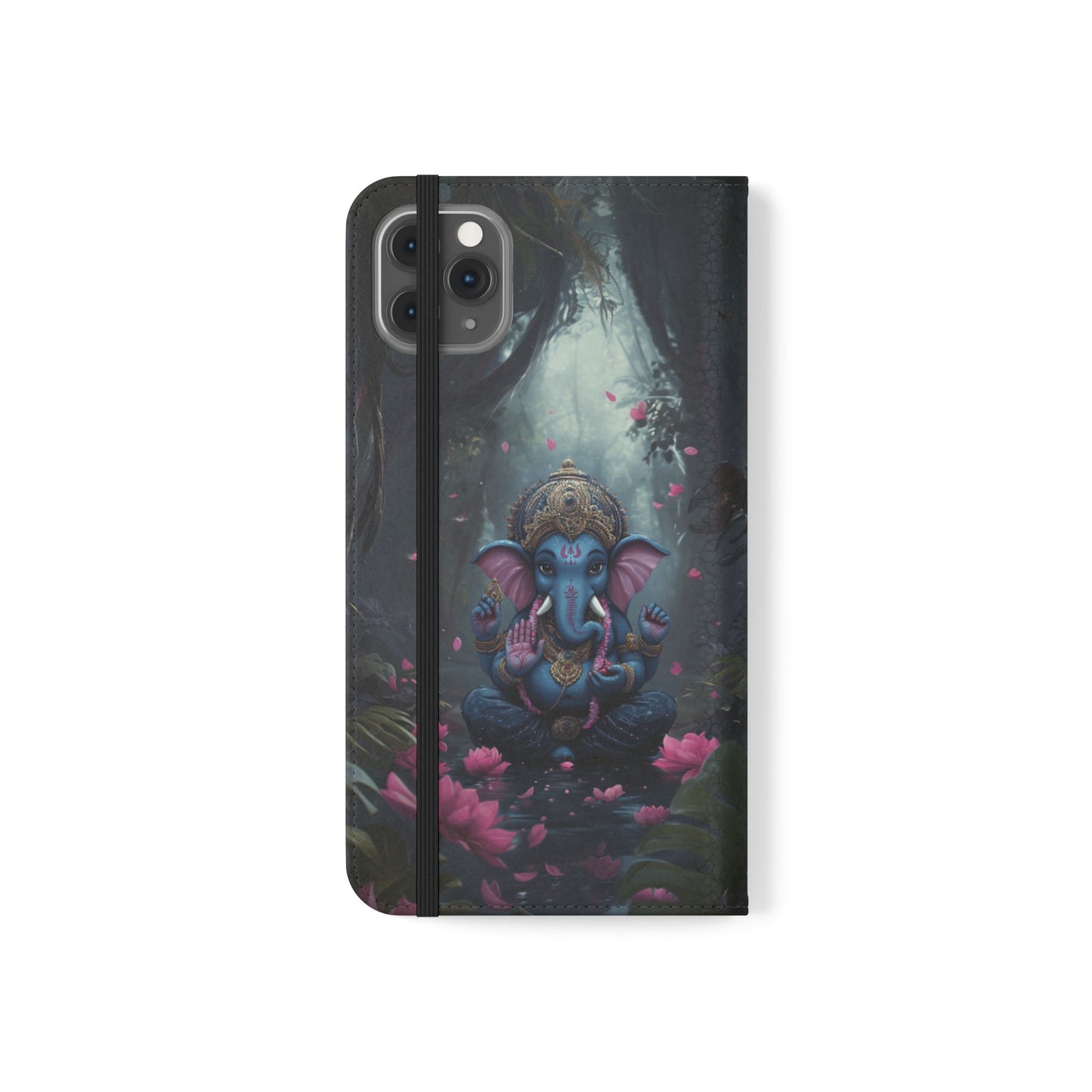 Ganesha Lotus - Wallet Flip Case