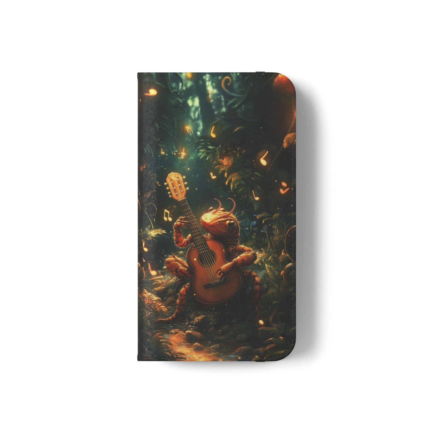 Serenade Forest Guitarist - Wallet Flip Case