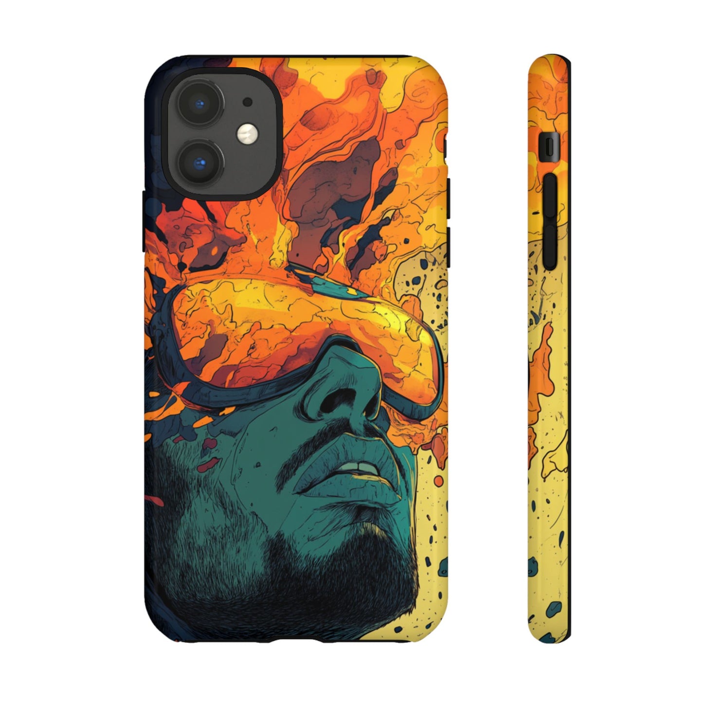 Flame Vision Phone Case - iPhone, Google Pixel, Samsung Galaxy