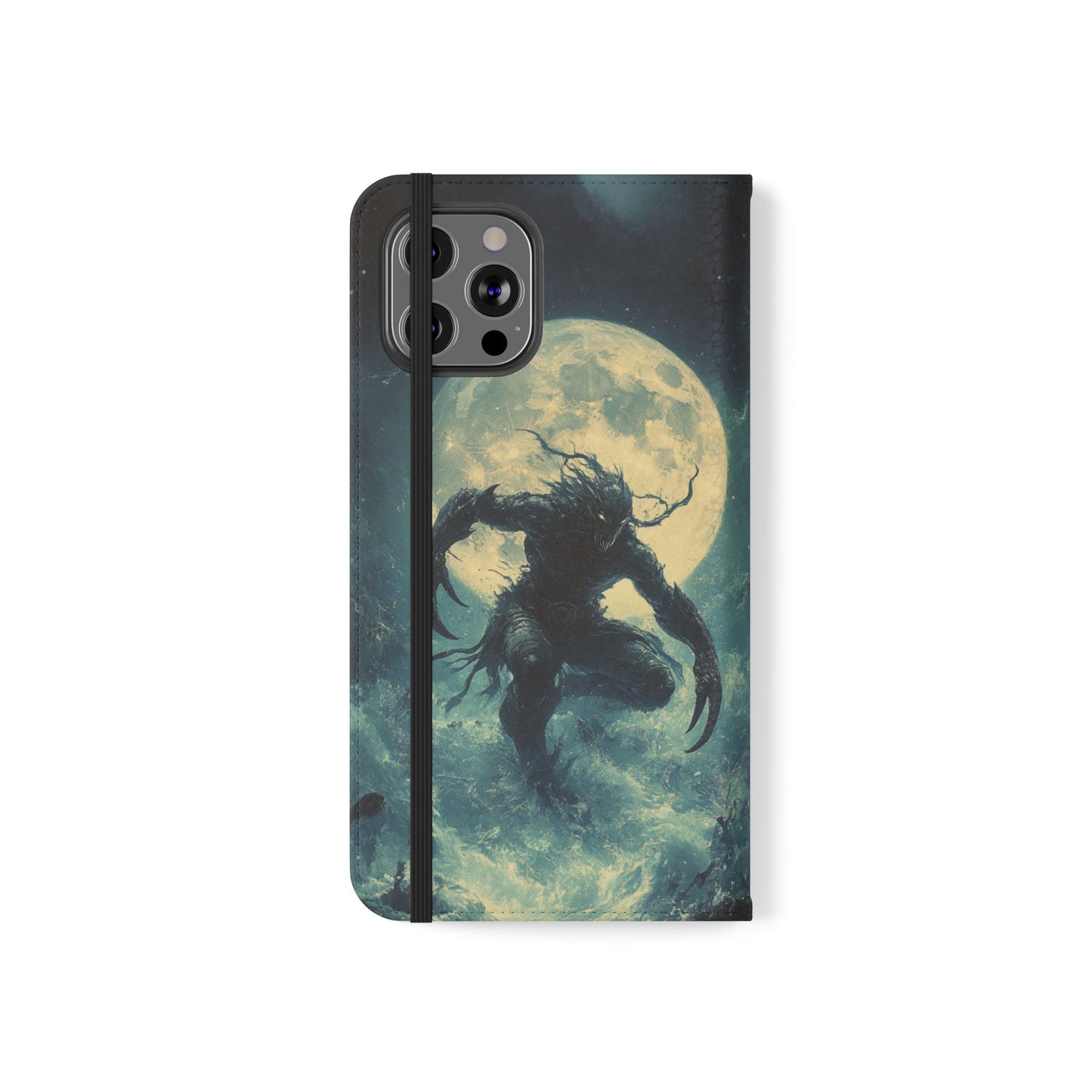 Lunar Tide Revenant - Wallet Flip Case