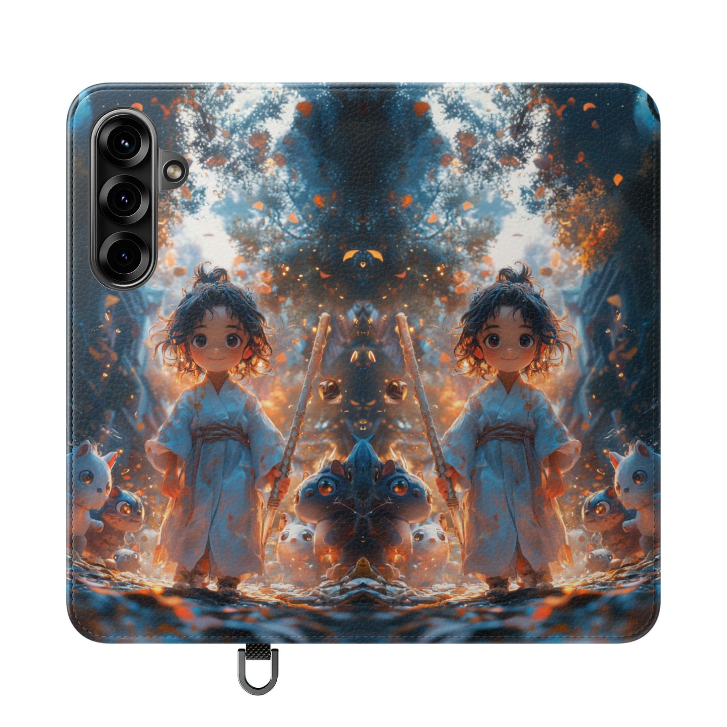 Forest Spirit Child - Wallet Flip Case