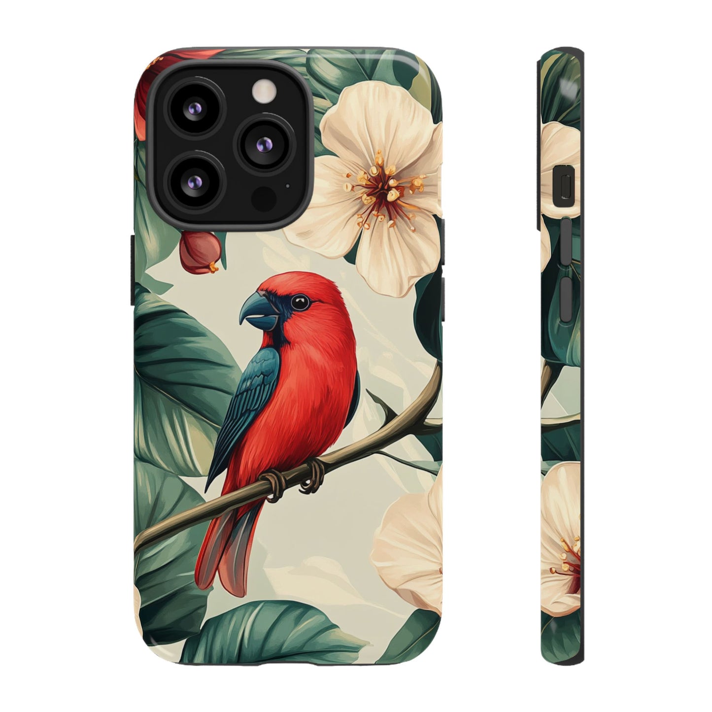 Scarlet Songbird - Tough iPhone Case