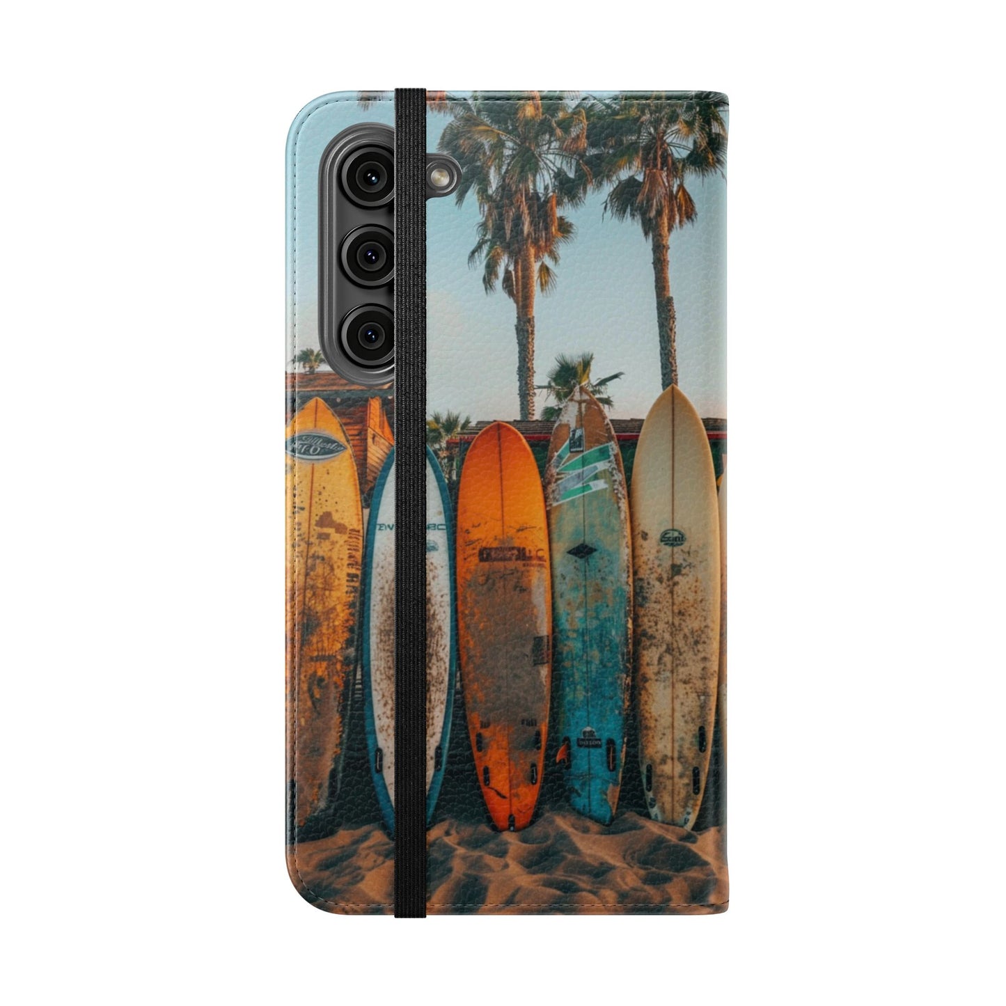 Beach Surfboards - Wallet Flip Case