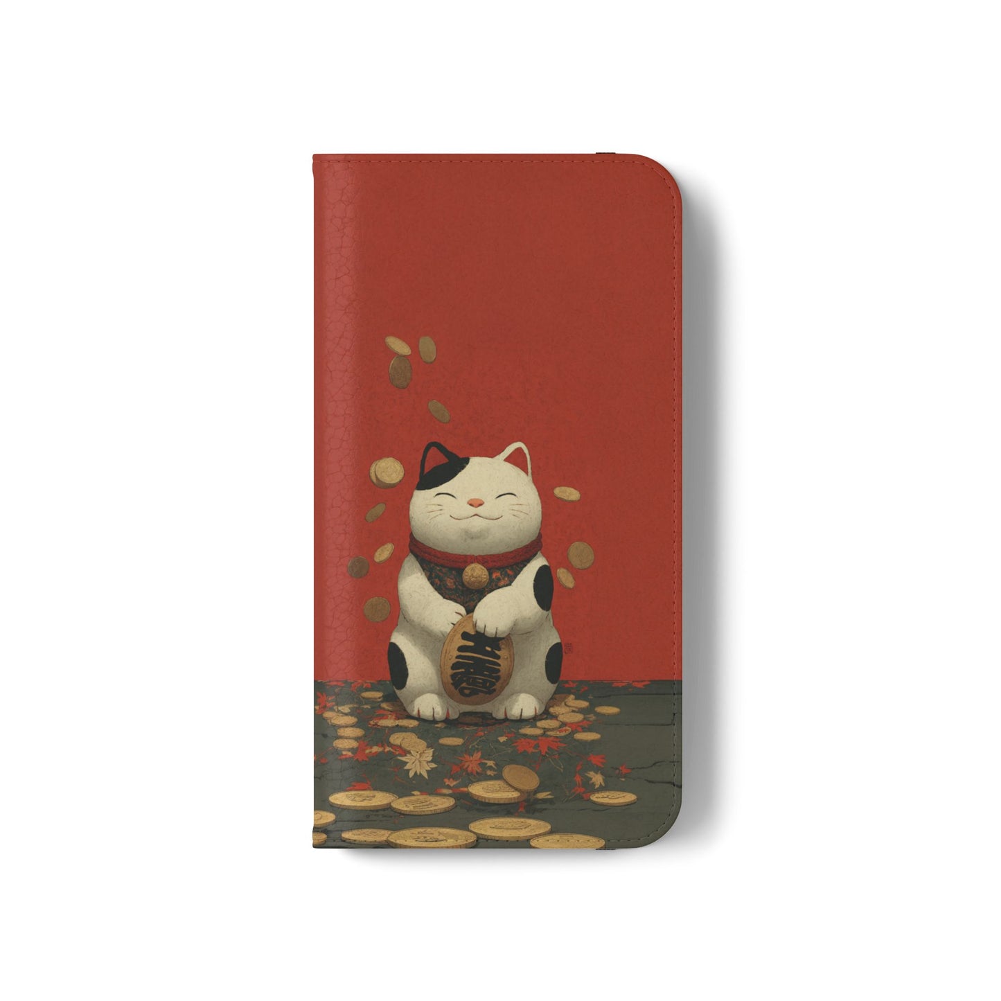 Lucky Cat - Wallet Flip Case