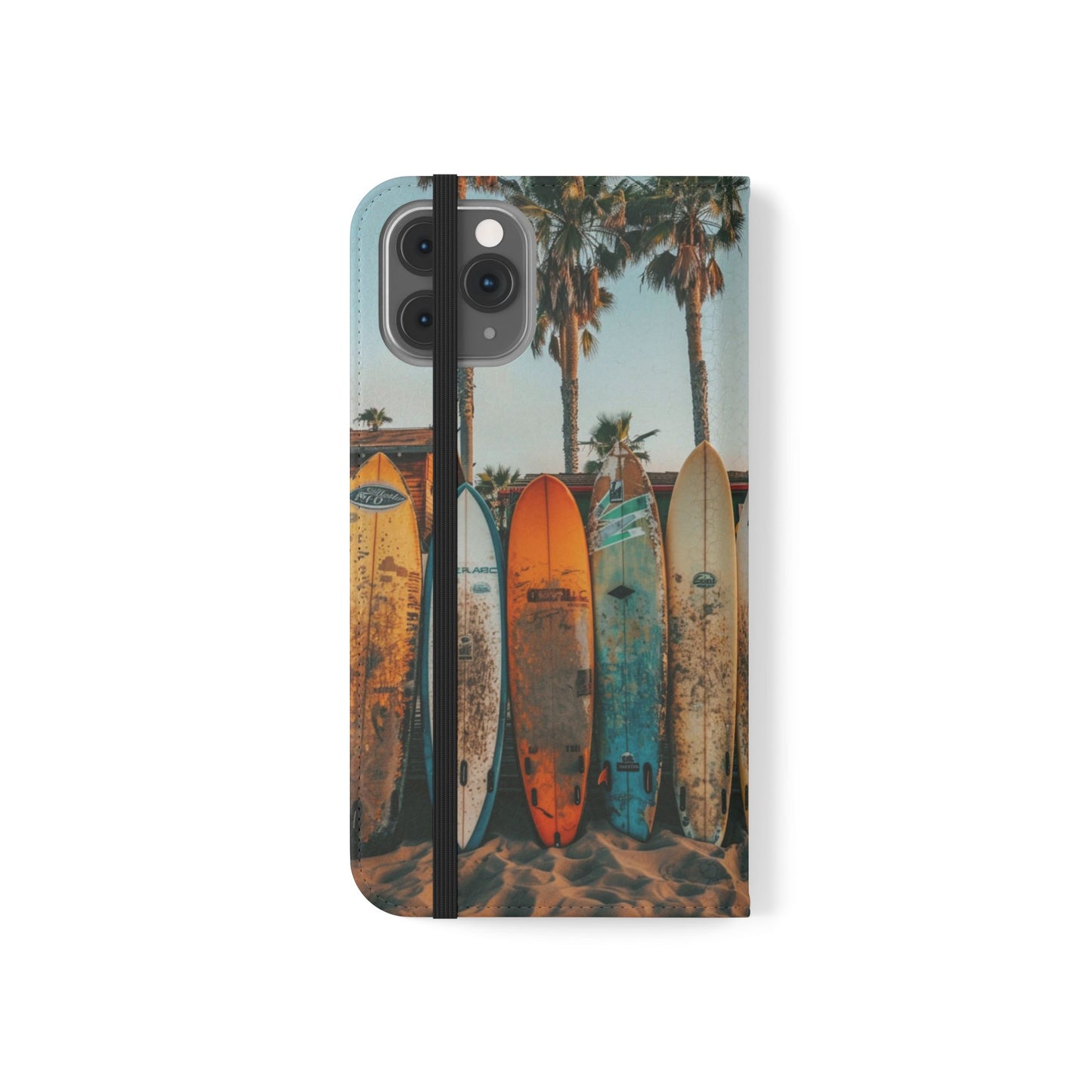 Beach Surfboards - Wallet Flip Case