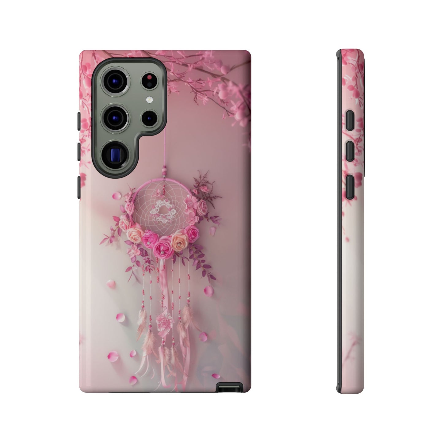 Pink Rose Dreamcatcher - Tough Samsung Galaxy Case