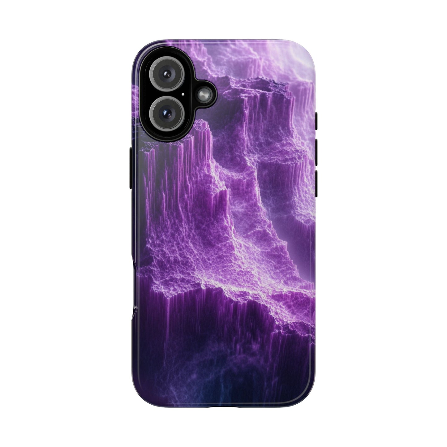 Purple Crystal Canyon - Tough iPhone Case