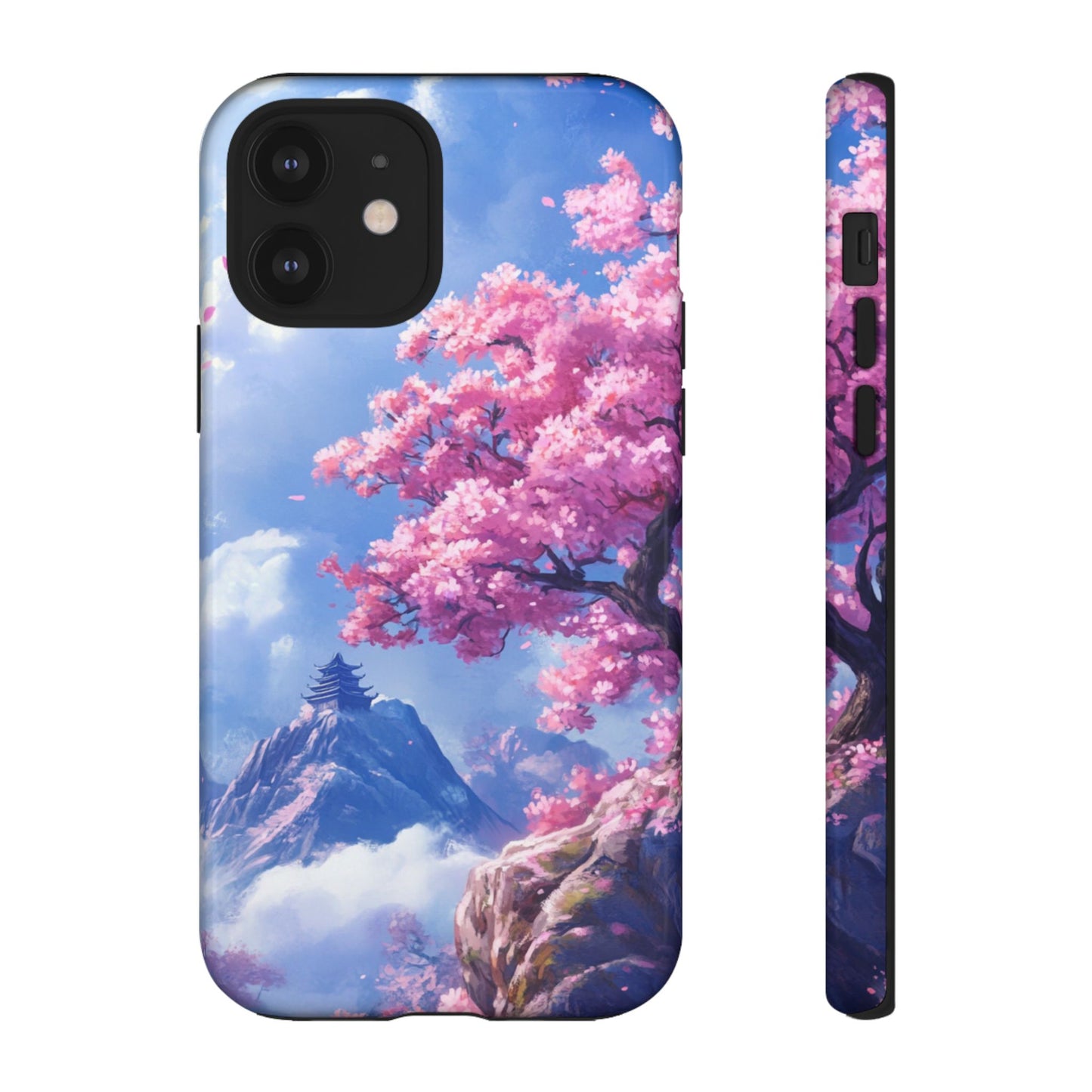 Sakura Sky Temple - Tough iPhone Case