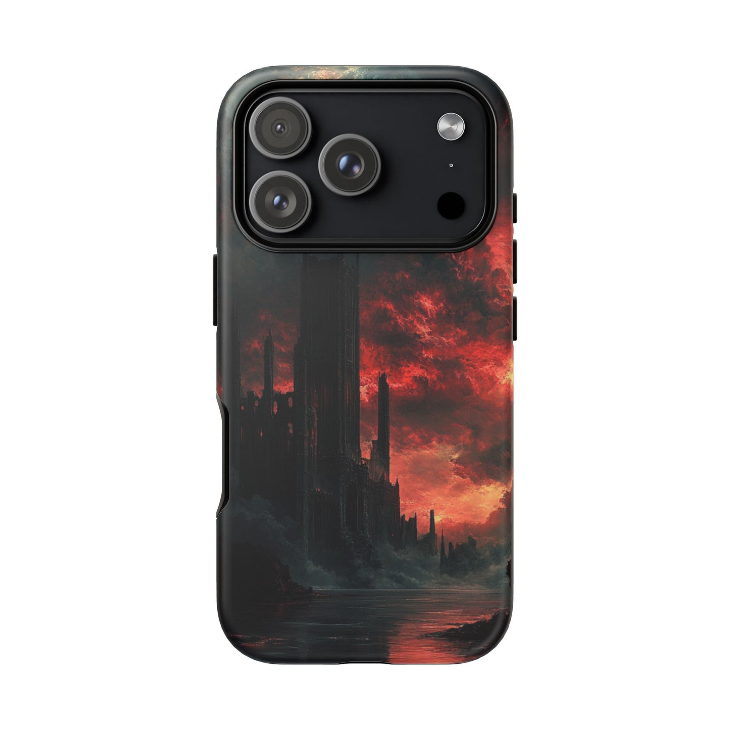 Crimson Dread Citadel – Tough iPhone Case