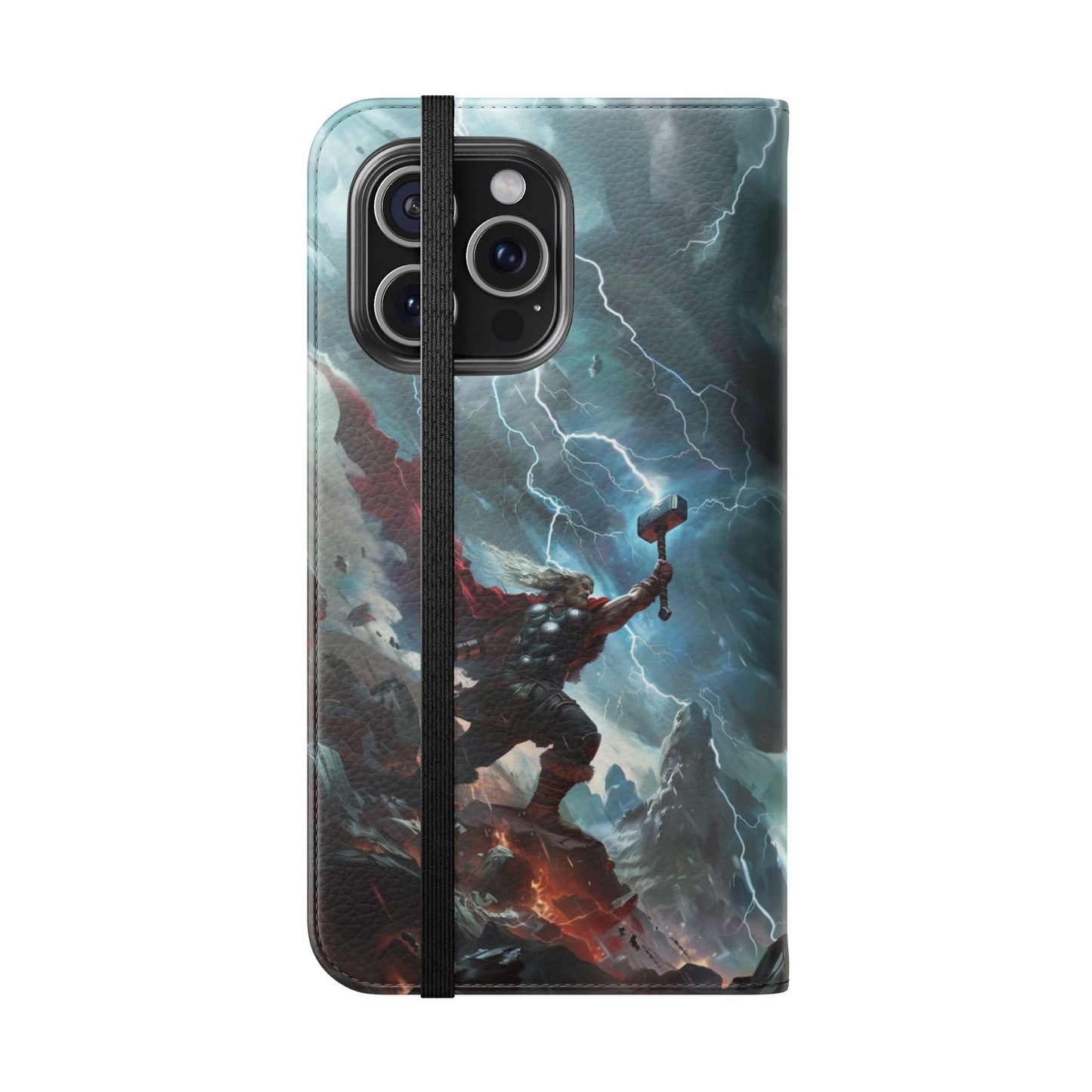 Thor Lightning Storm - Wallet Flip Case