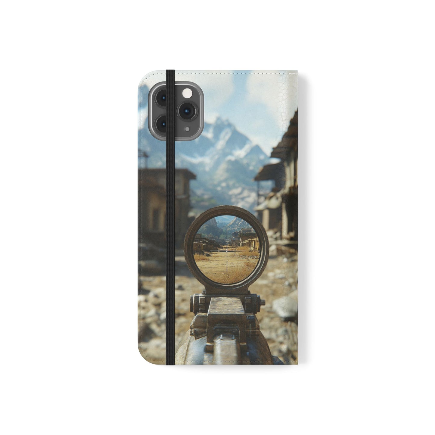 Desert Sniper Focus - Wallet Flip Case