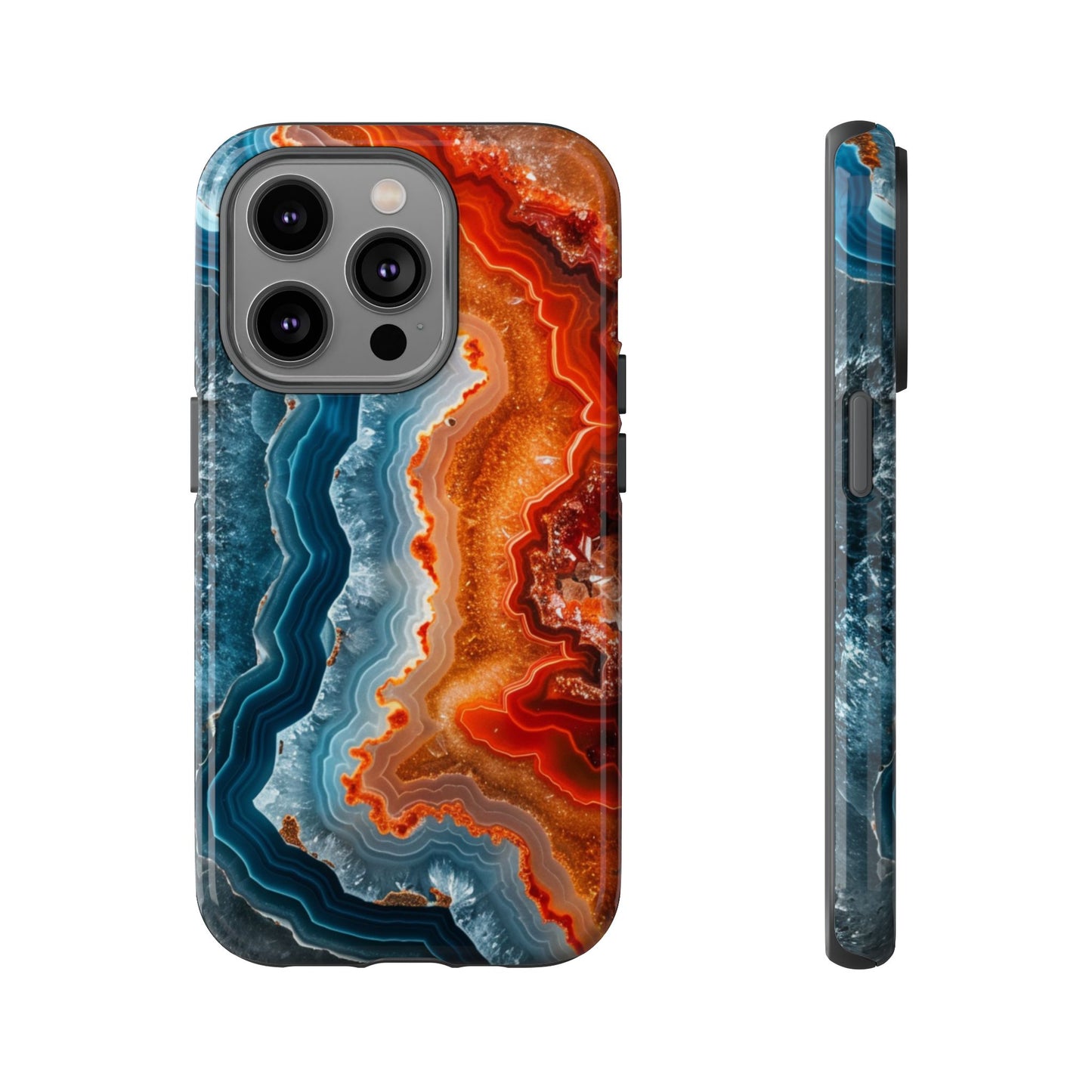Molten Agate Veins – Tough iPhone Case