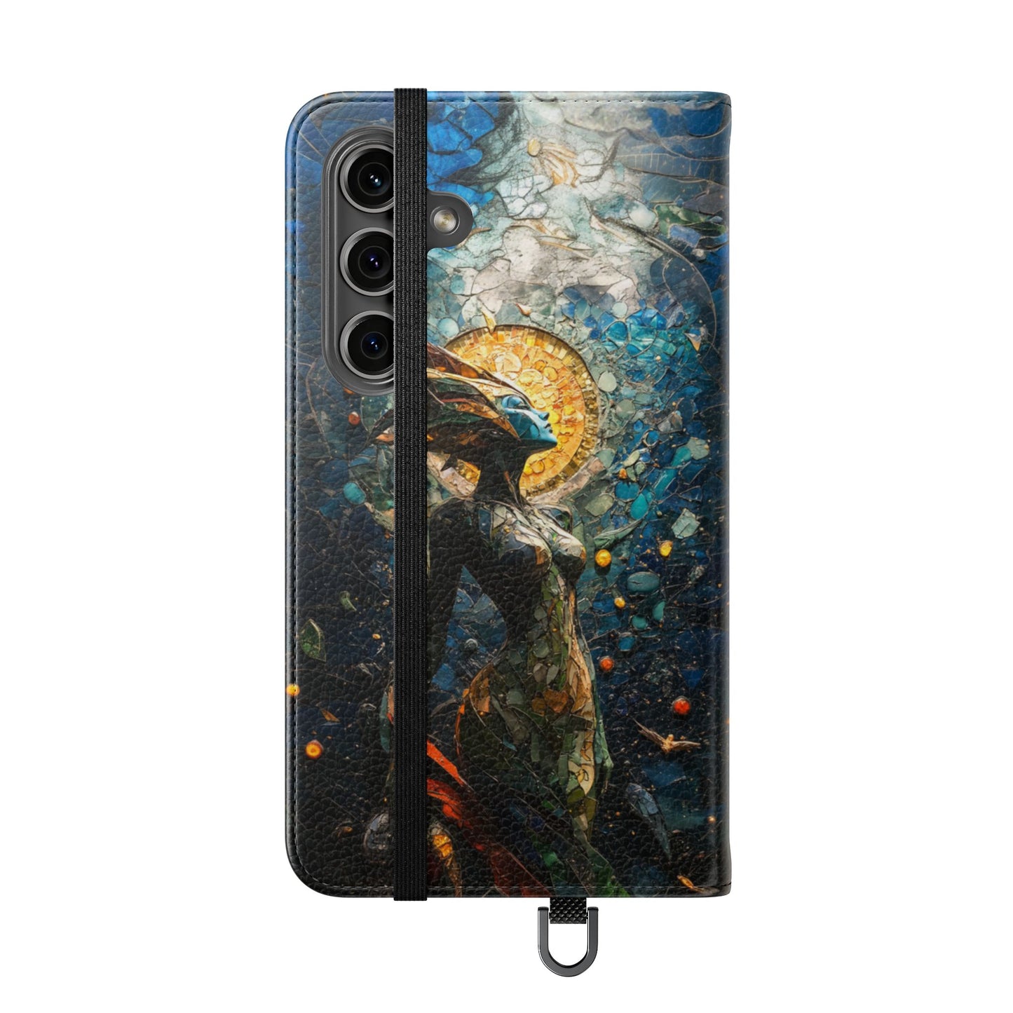 Stained Glass Goddess - Wallet Flip Case