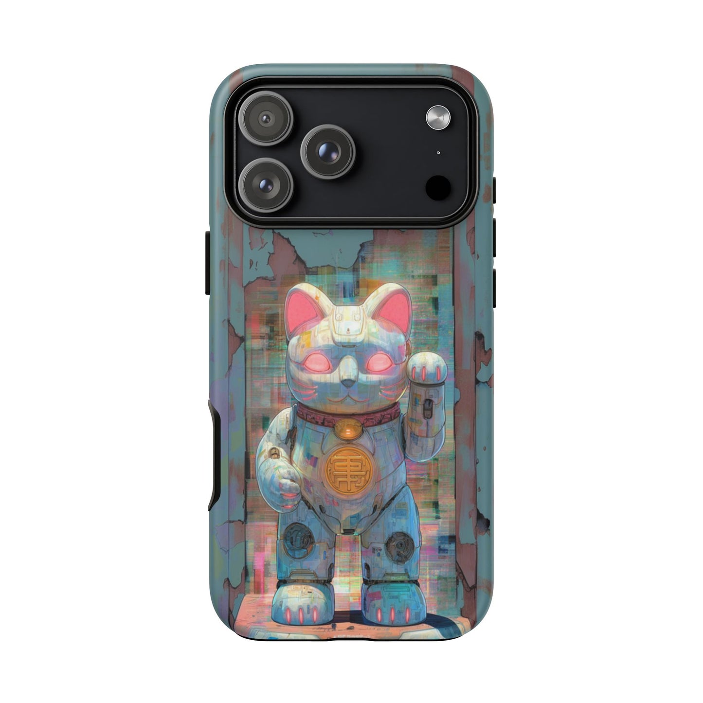Cyber Lucky Cat - Tough iPhone Case