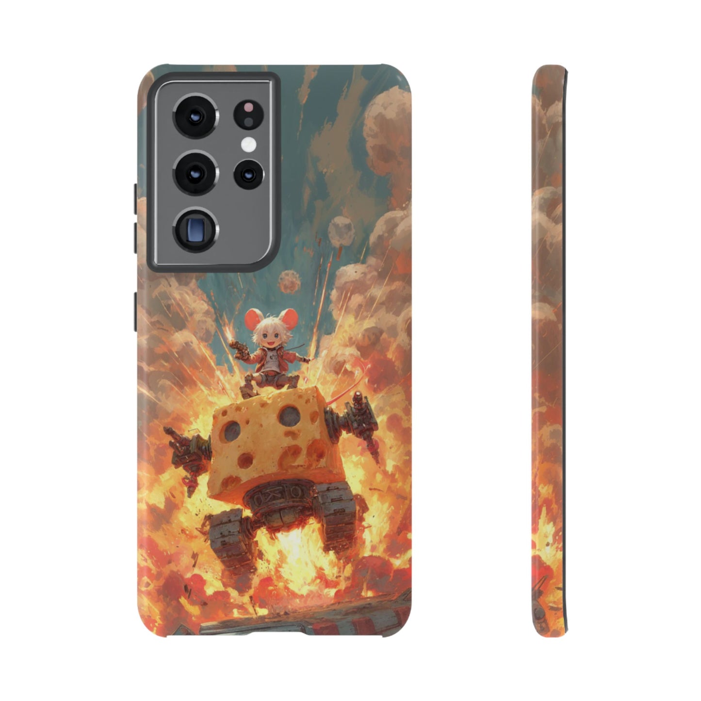 Battle Tank Mouse - Tough Samsung Galaxy Case