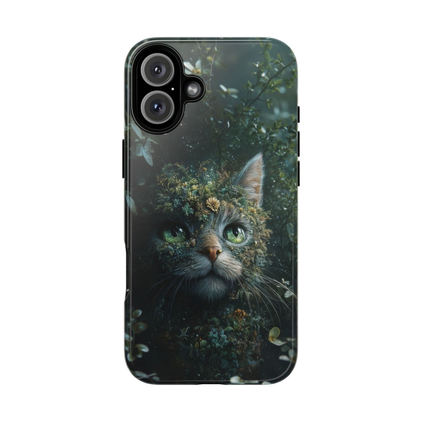 Forest Fantasy Cat Phone Case – iPhone, Google Pixel, Samsung Galaxy