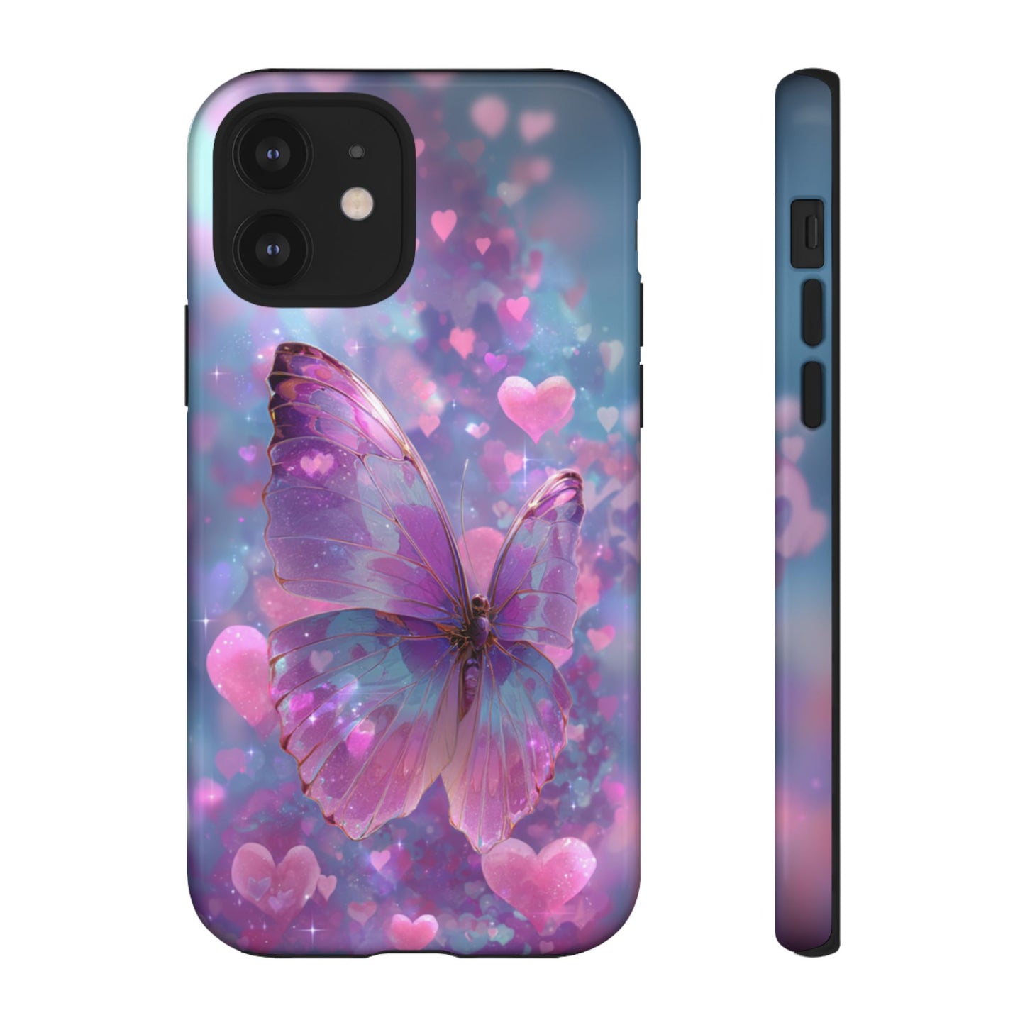 Cupid's Flutter Butterfly - Tough iPhone Case