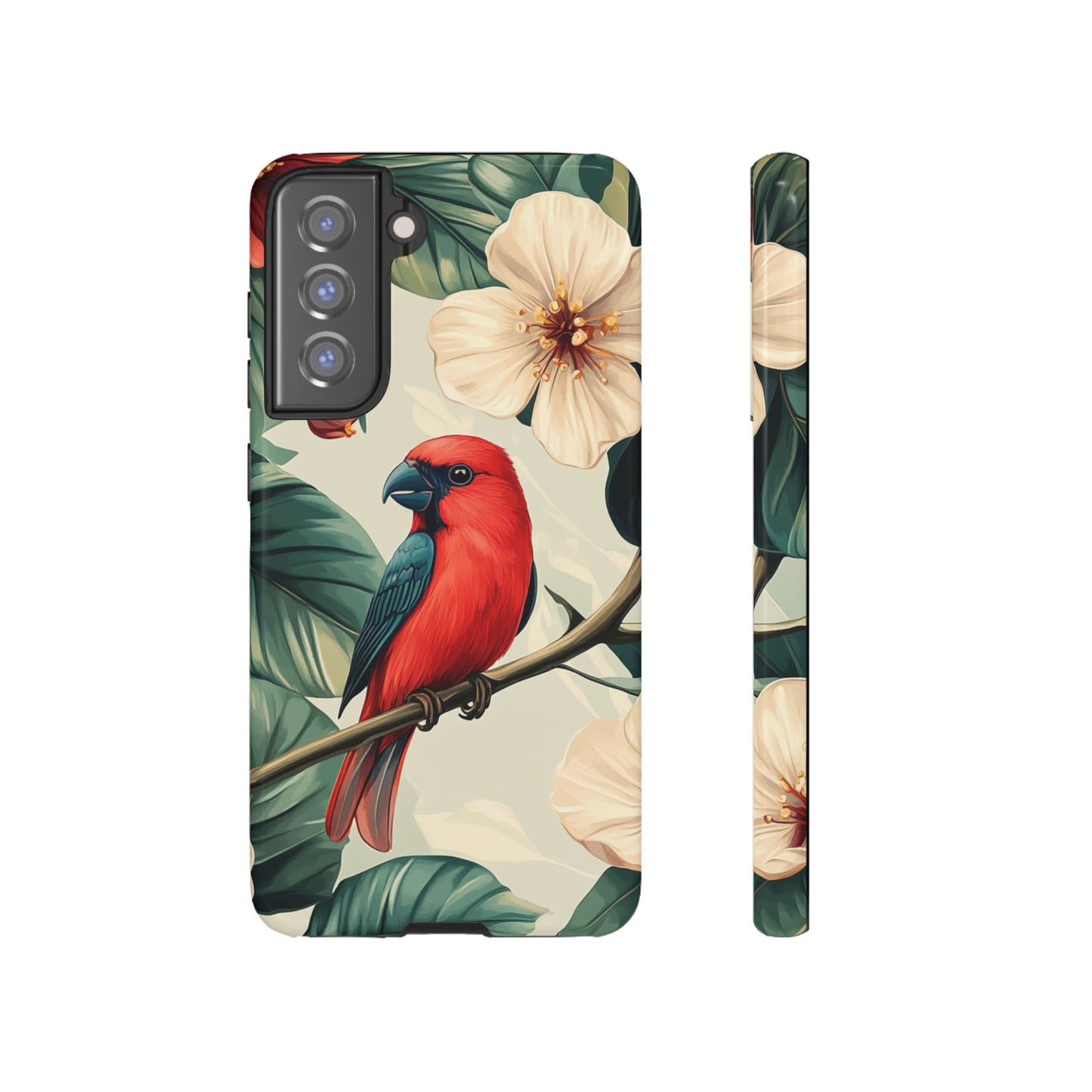 Scarlet Songbird - Tough Samsung Galaxy Case