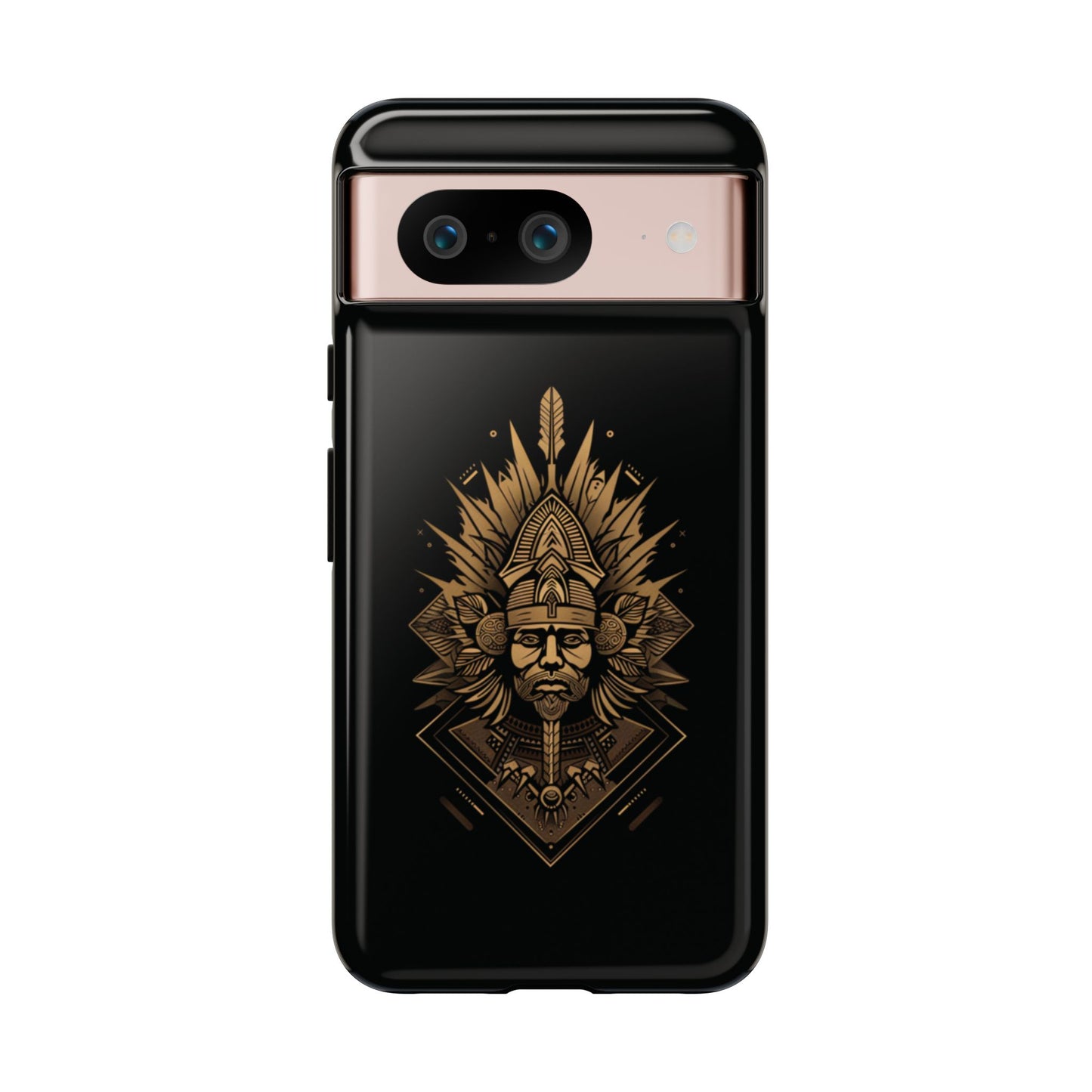 Golden Warrior Guardian - iPhone, Google Pixel, Samsung Galaxy