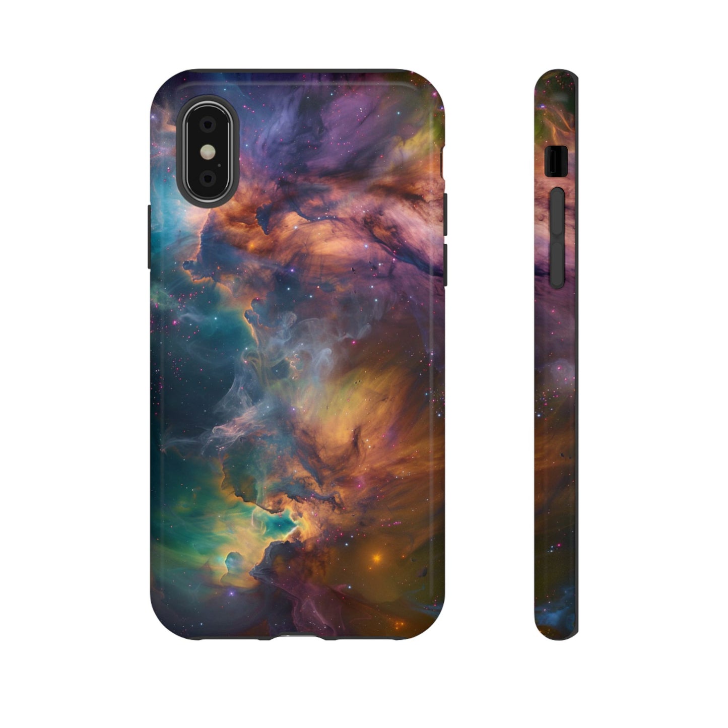 Celestial Nebula Drift – Tough iPhone Case