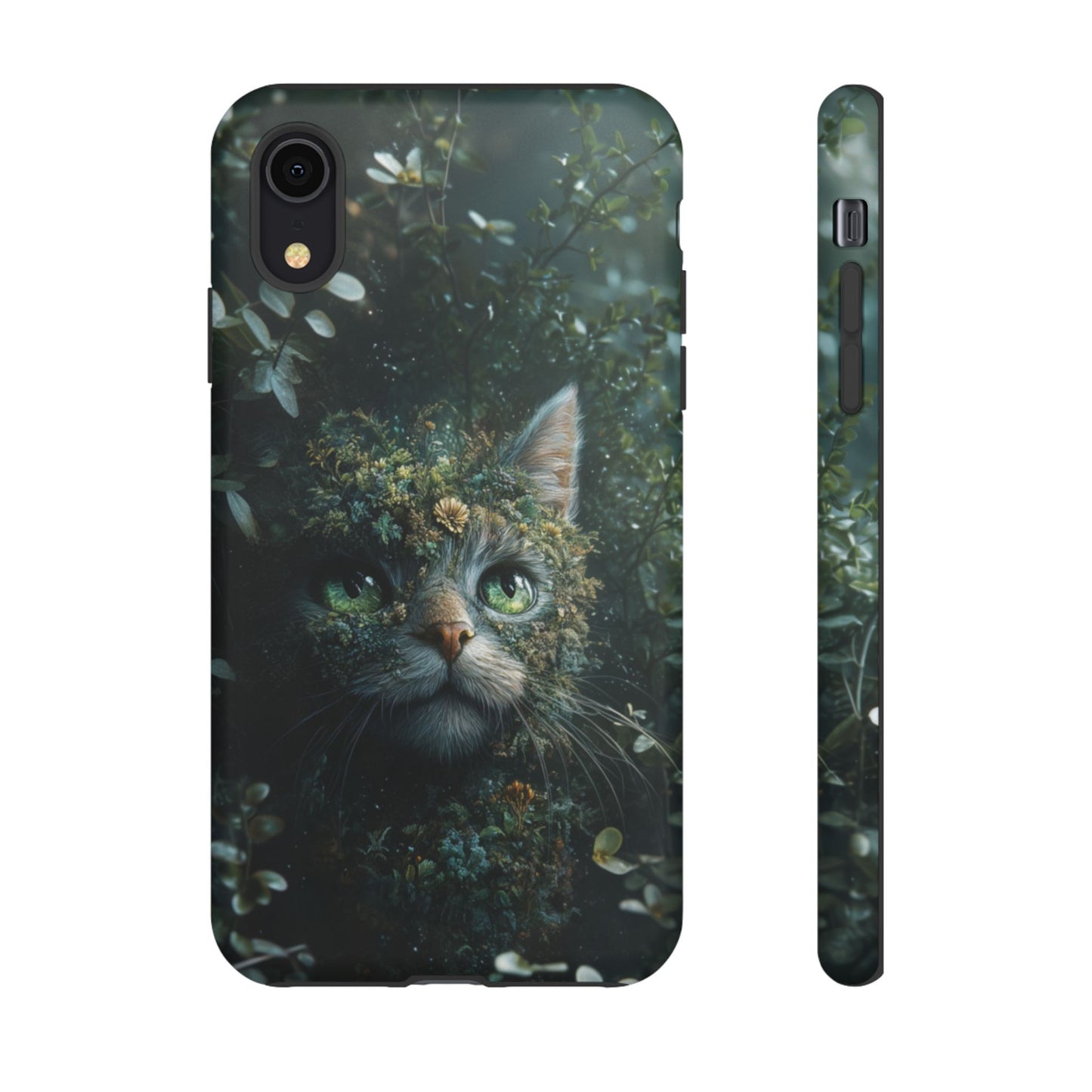 Forest Fantasy Cat Phone Case – iPhone, Google Pixel, Samsung Galaxy