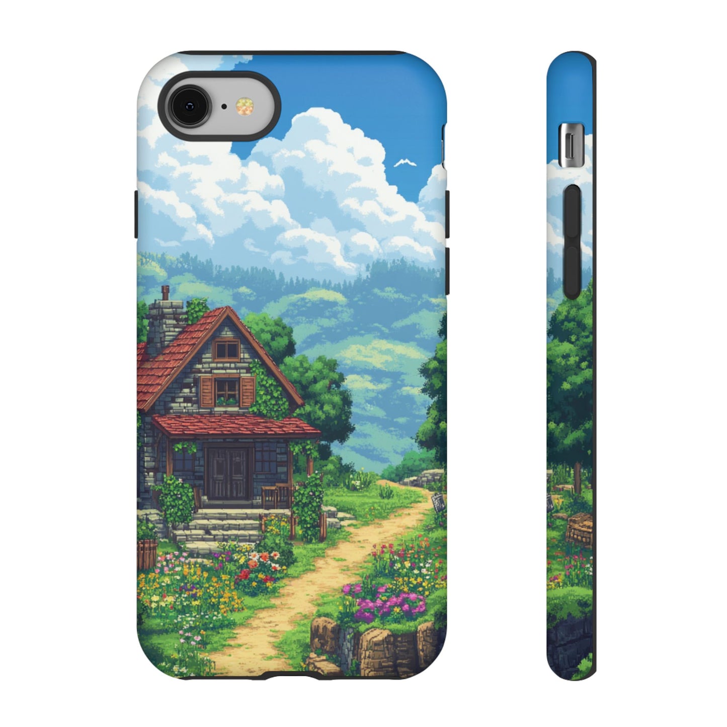 Retro Cottage Escape – Tough iPhone Case