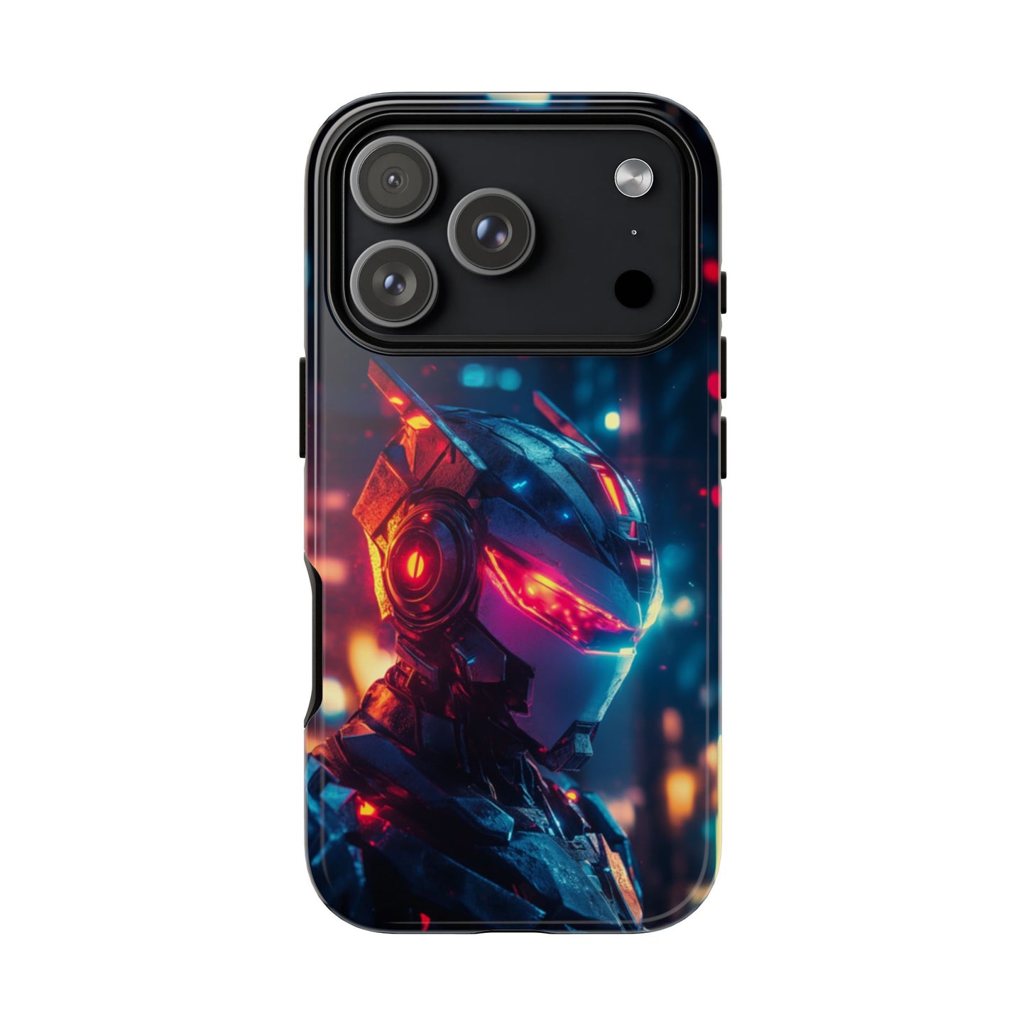 Neon Cyborg - Tough iPhone Case