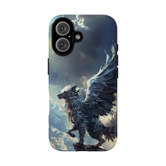 Winged Wolf Protector - iPhone, Google Pixel, Samsung Galaxy