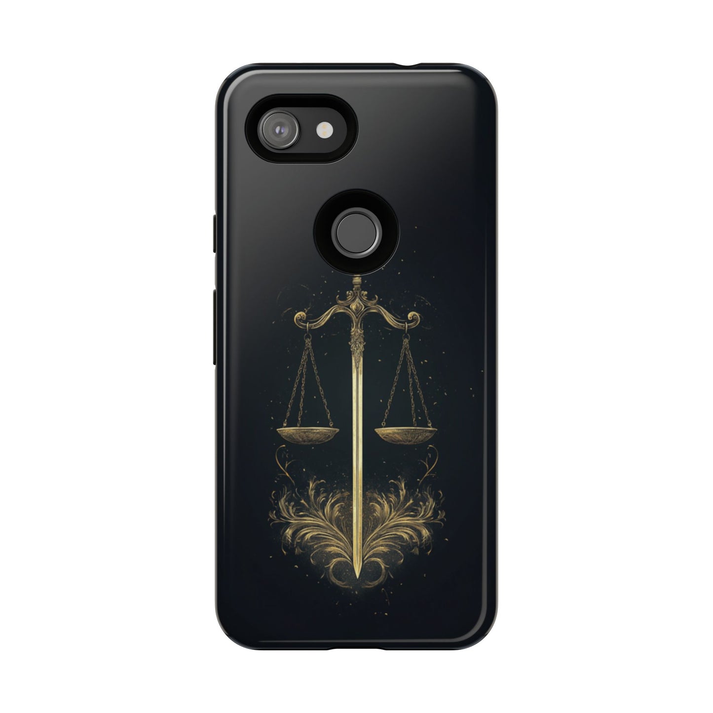 Libra Gilded Balance – Tough Google Pixel Case