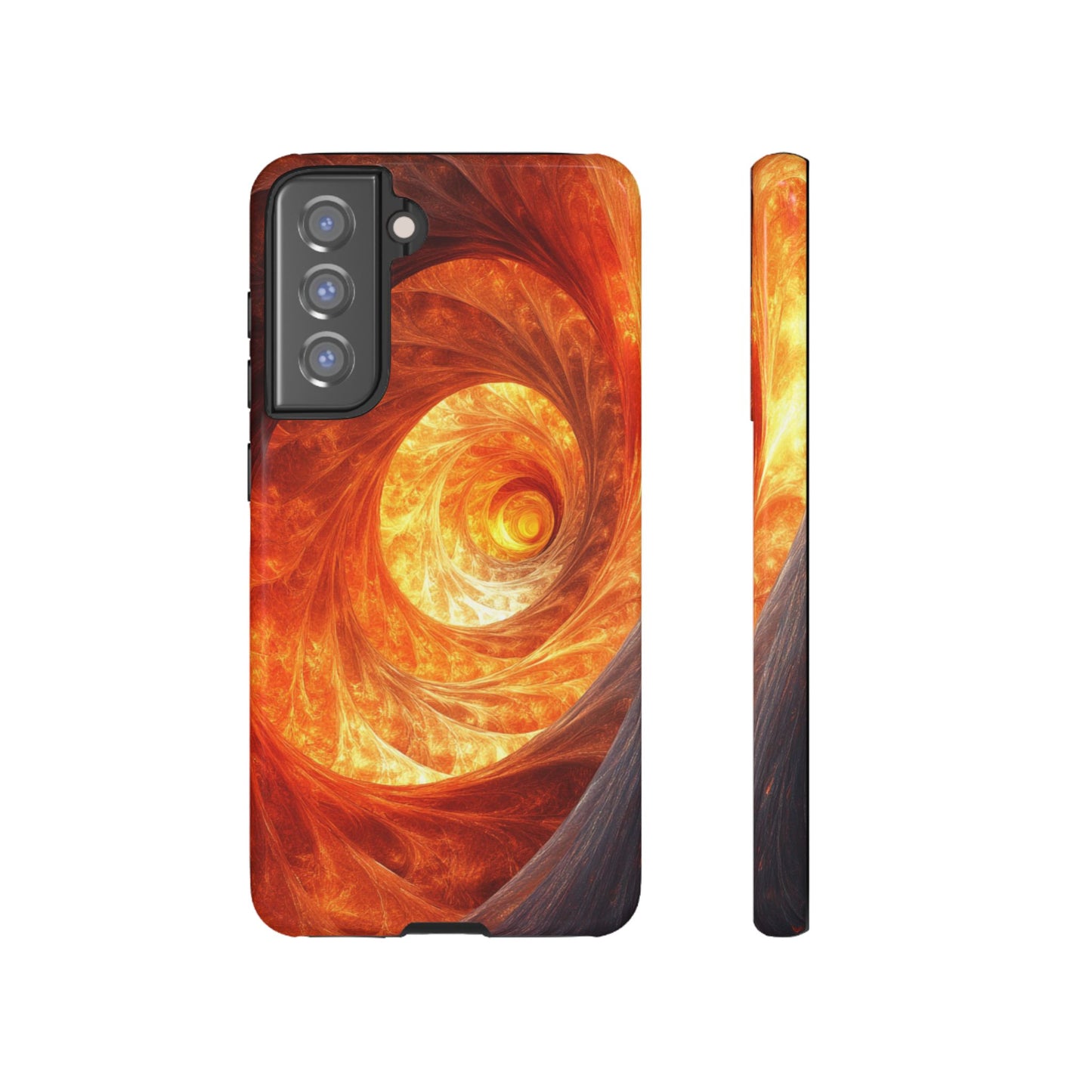 Fire Spiral - Tough Samsung Galaxy Case