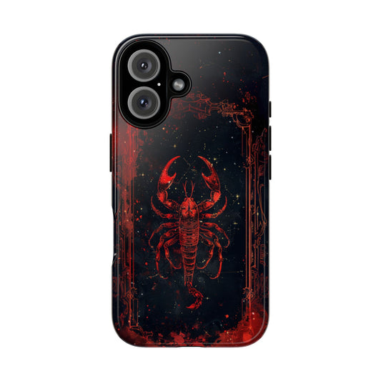 Scorpio Scarlet Nebula – Tough iPhone Case