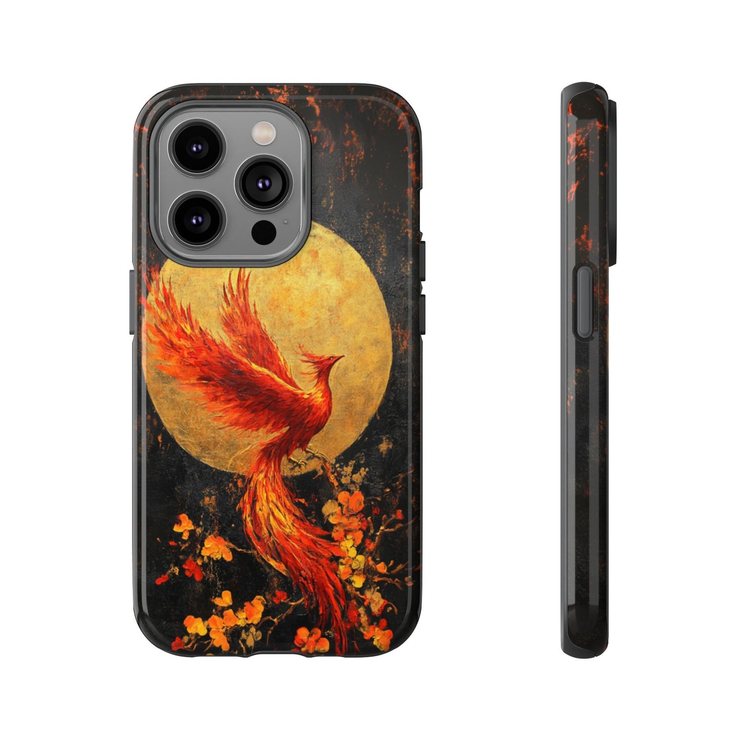 Golden Phoenix Rise – Tough iPhone Case