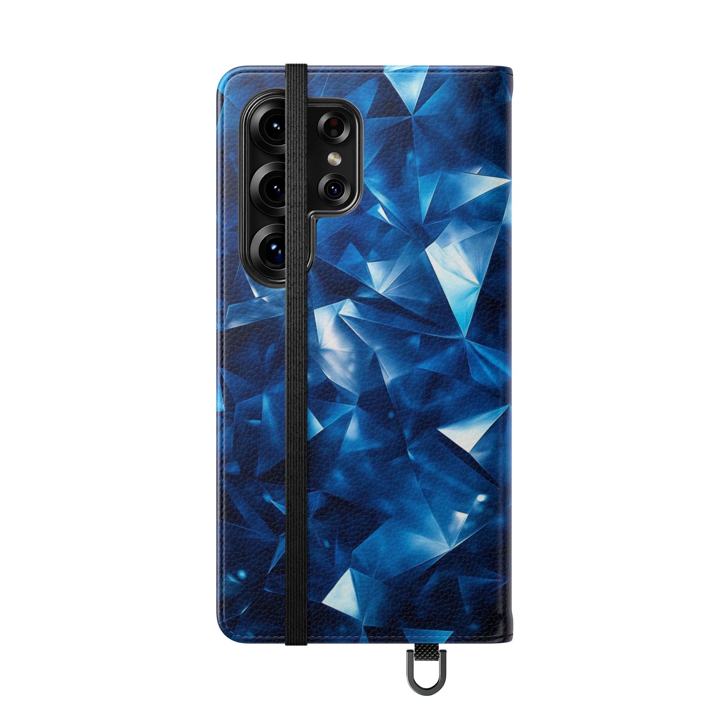 Sapphire Crystal Shards - Wallet Flip Case