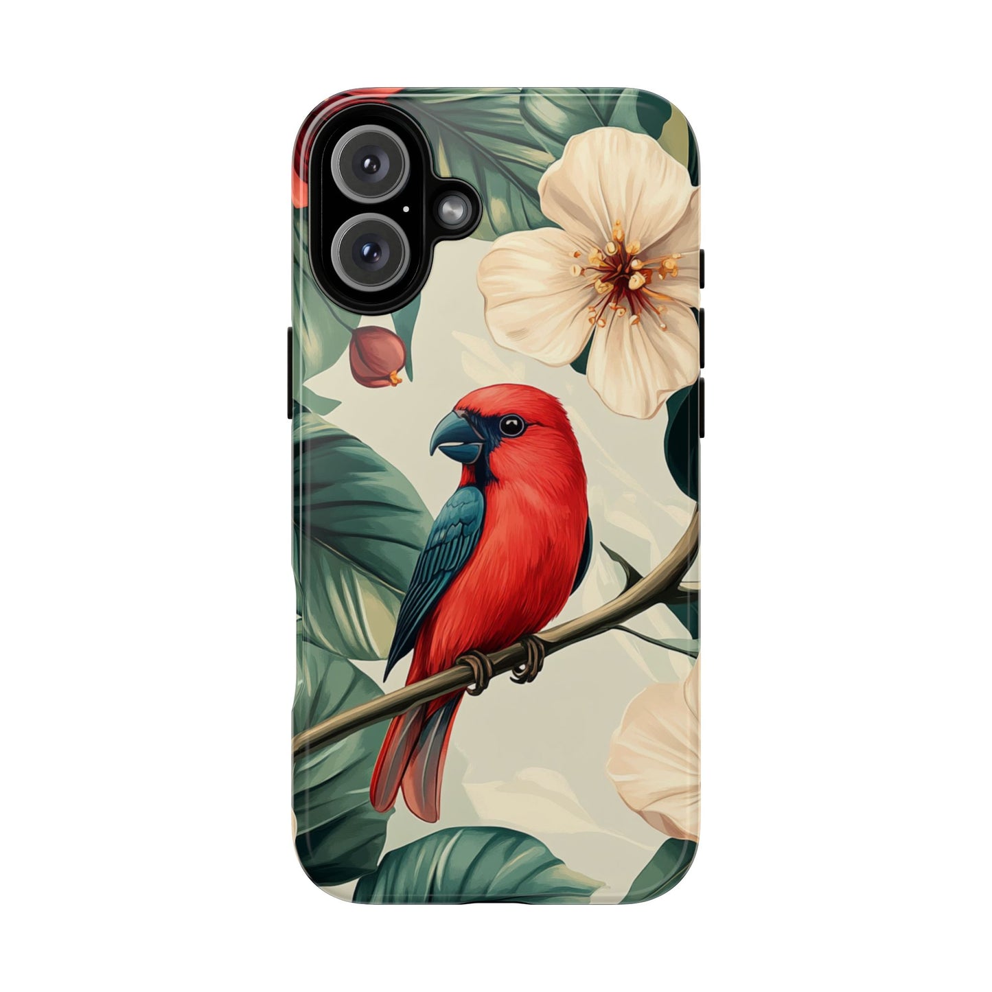 Scarlet Songbird - Tough iPhone Case