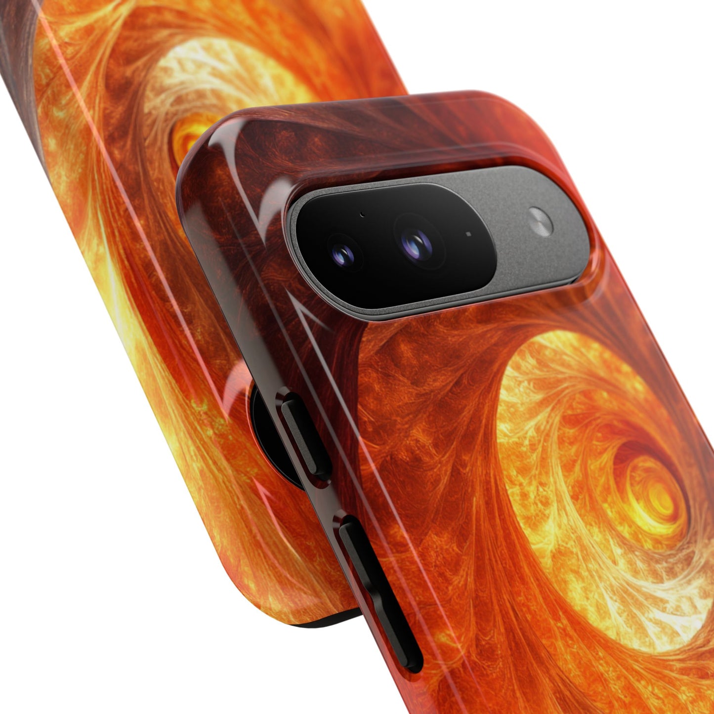 Fire Spiral - Tough Google Pixel Case
