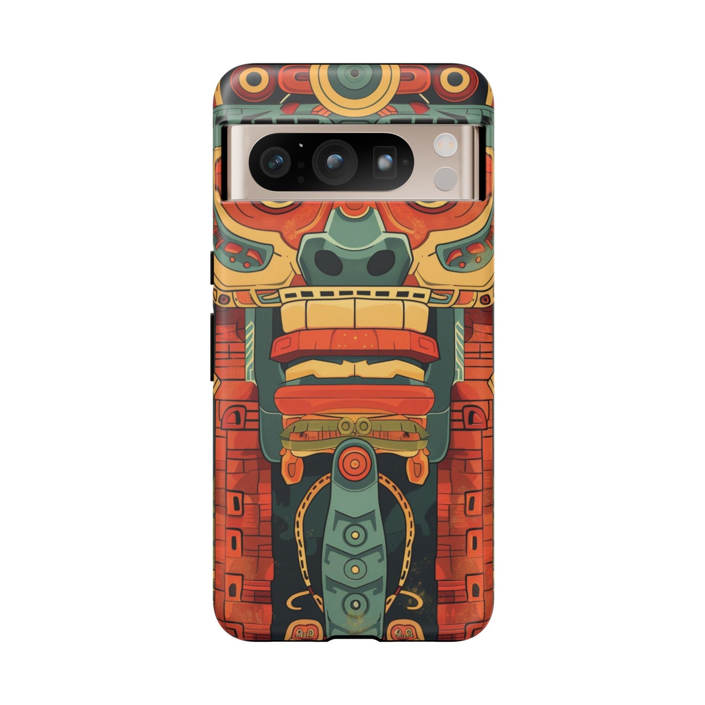 Vivid Ancient Glyphs Phone Case - iPhone, Google Pixel, Samsung