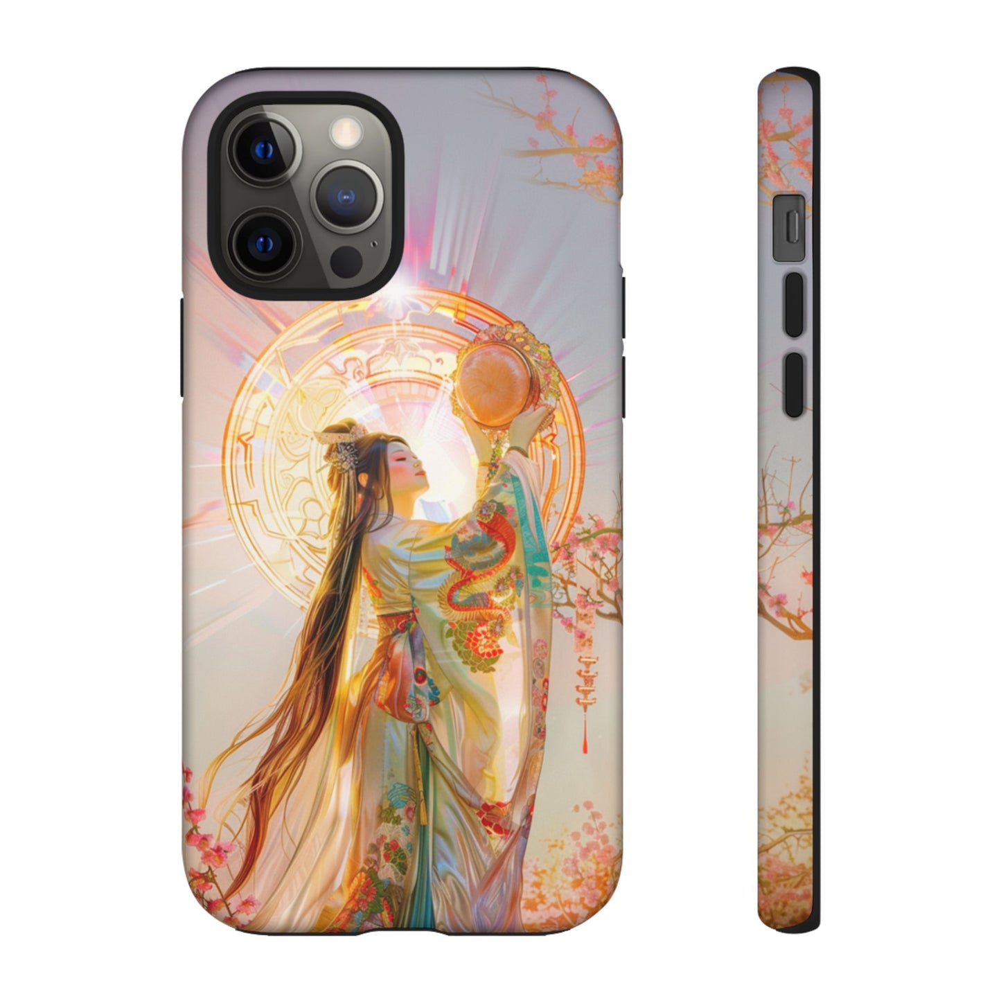 Amaterasu: Japanese Sun Goddess - iPhone, Google Pixel, Samsung