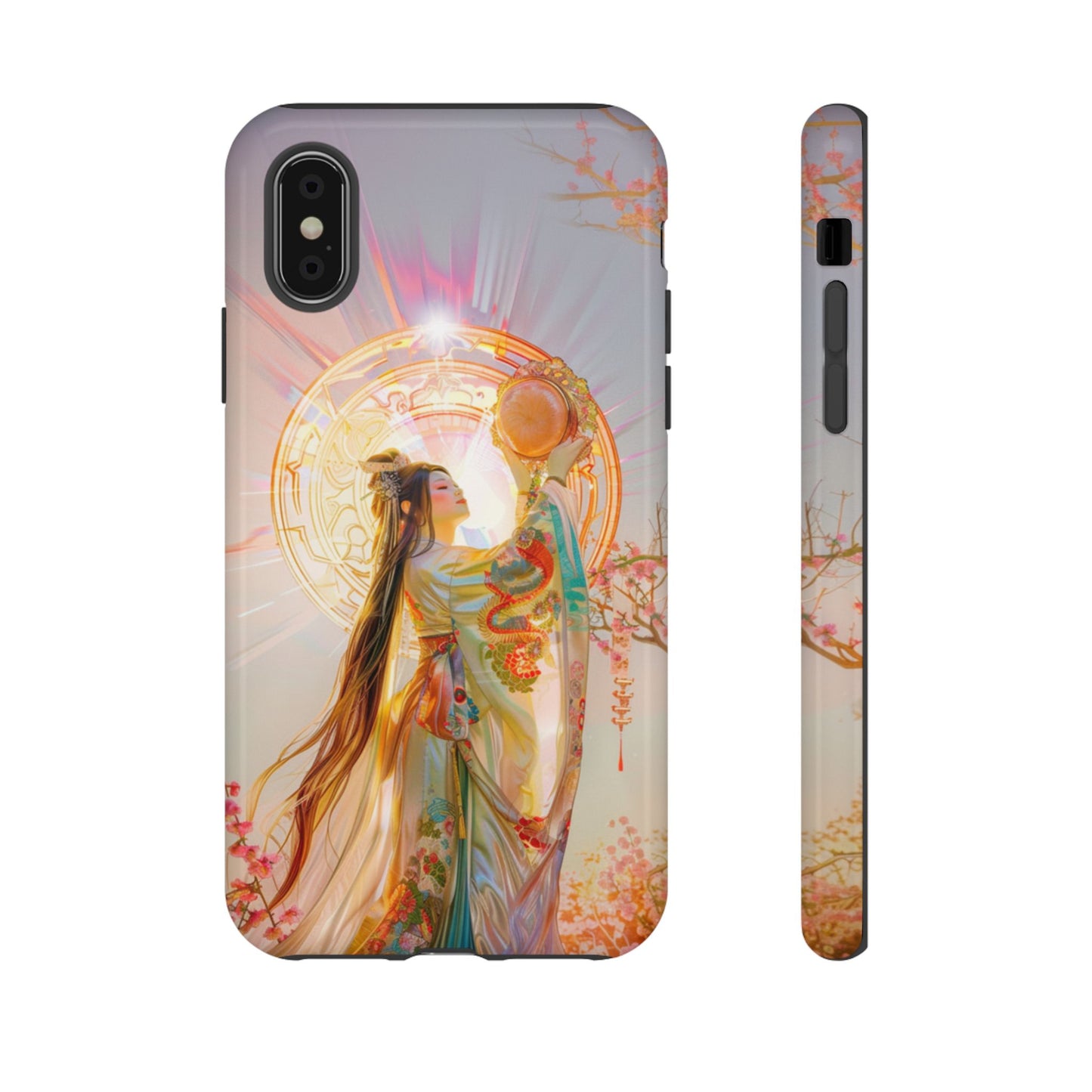 Amaterasu: Japanese Sun Goddess - iPhone, Google Pixel, Samsung